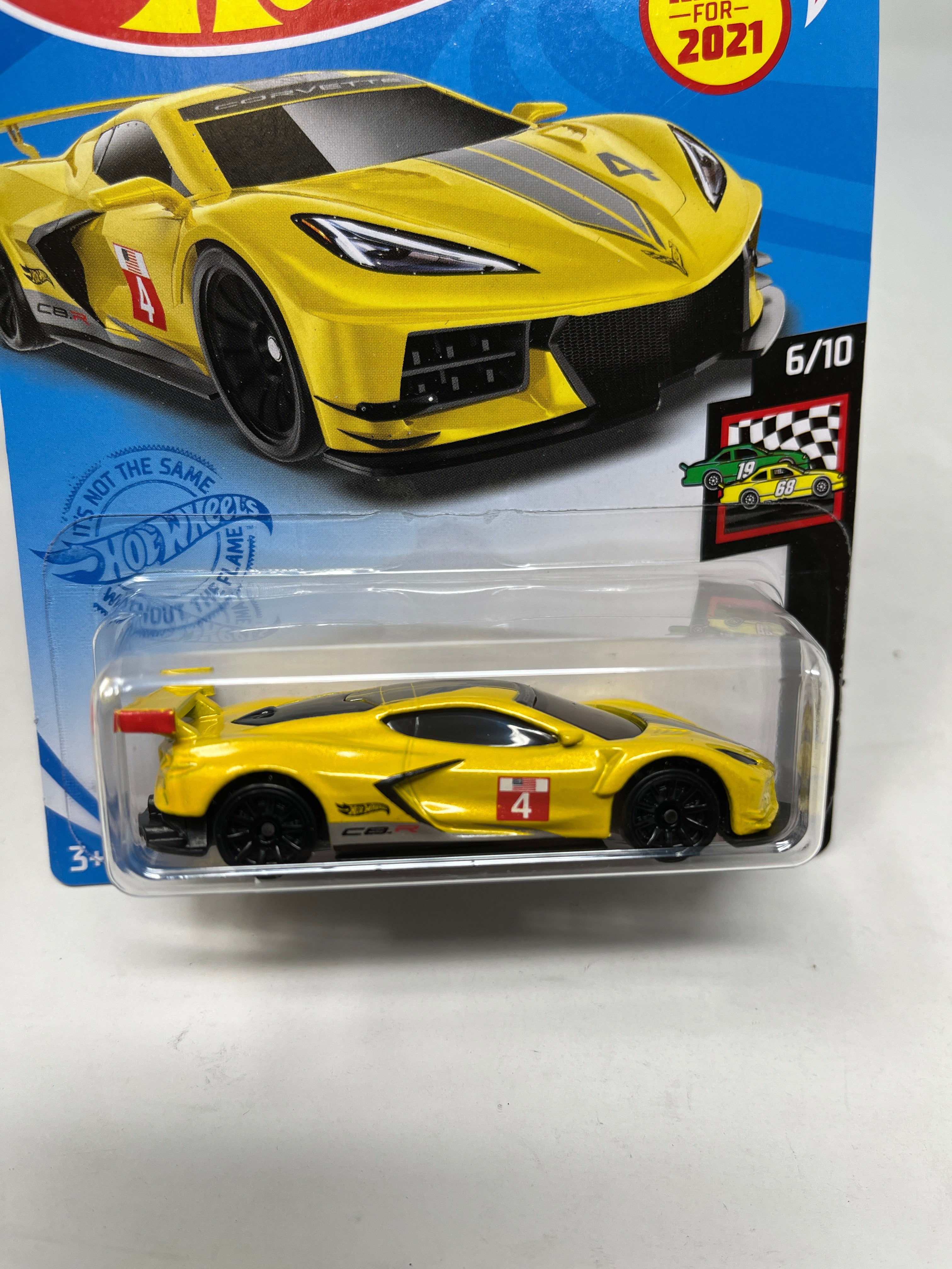 Corvette C8.R #105 * Yellow * 2021 Hot Wheels、mySite、hgirdovlk