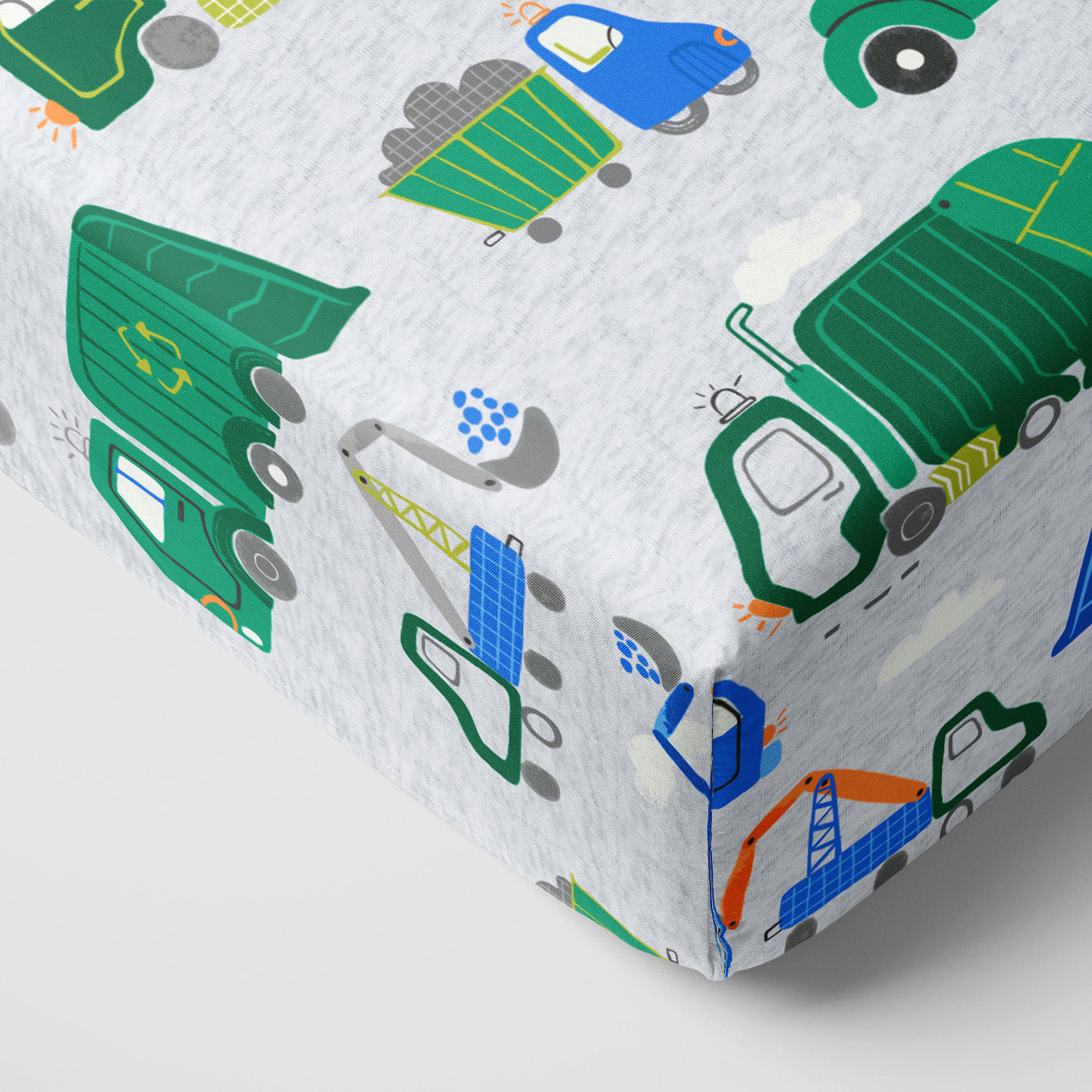 Clean Up Crew Fitted Crib Sheet、mySite、g9winljtr