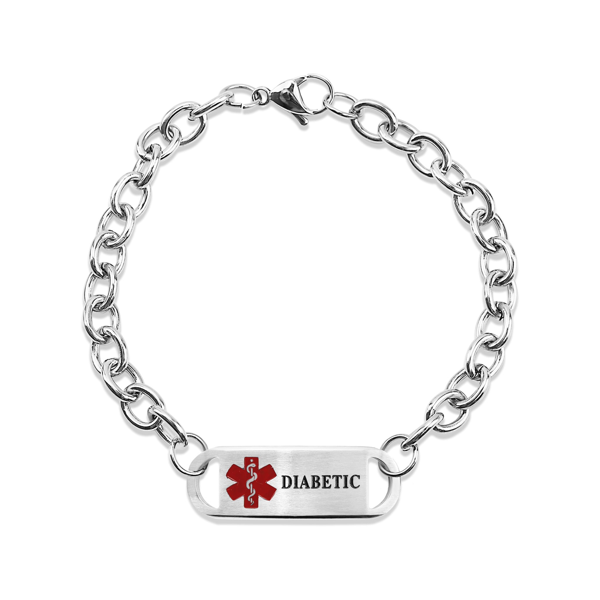 Stainless Steel Medical Bracelets / BRJ9039、mySite、dreamappss