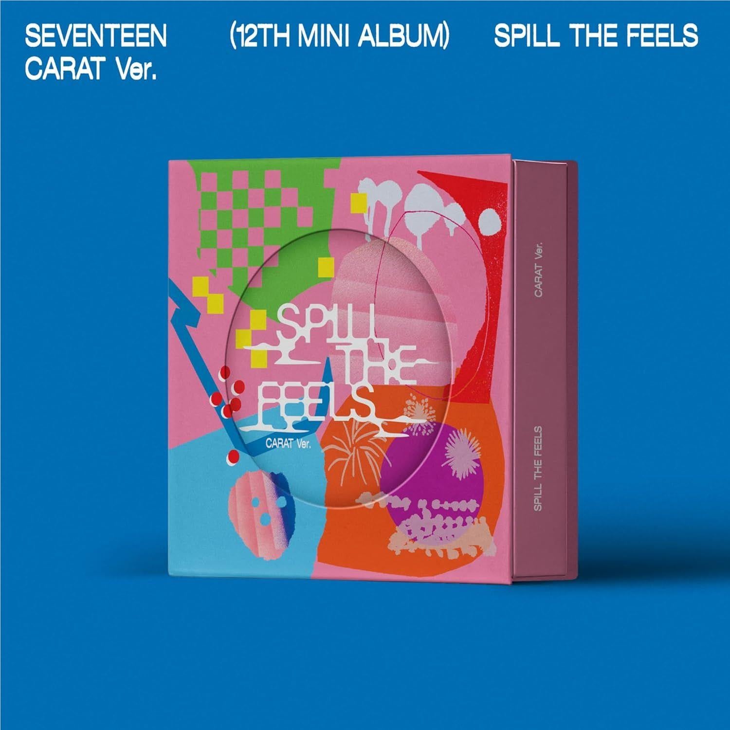 SPILL THE FEELS (12th Mini Album) (CARAT Ver.) (Import)、mySite、camillekostekn