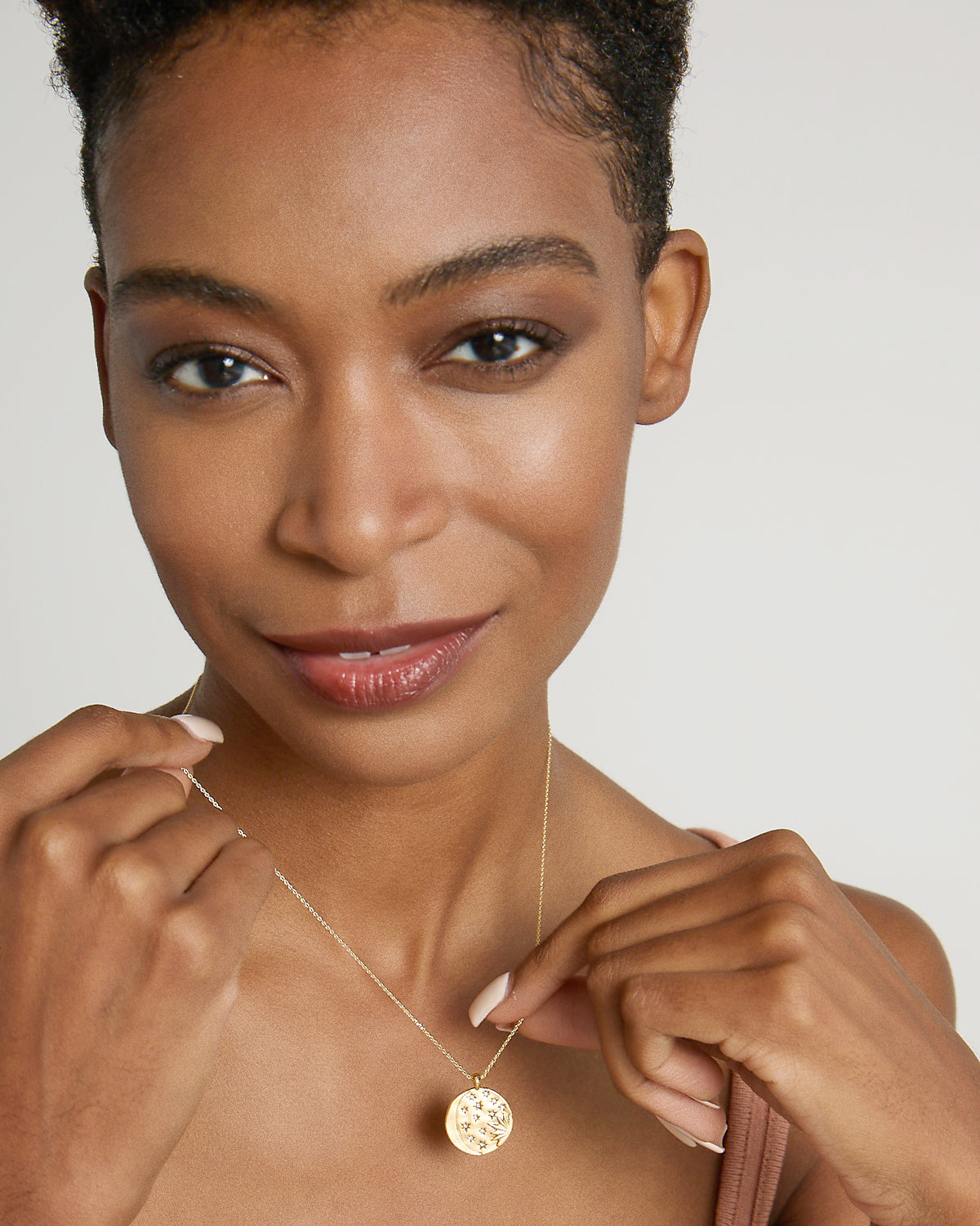 Sun Moon & Stars Necklace、mySite、hinf8tx79