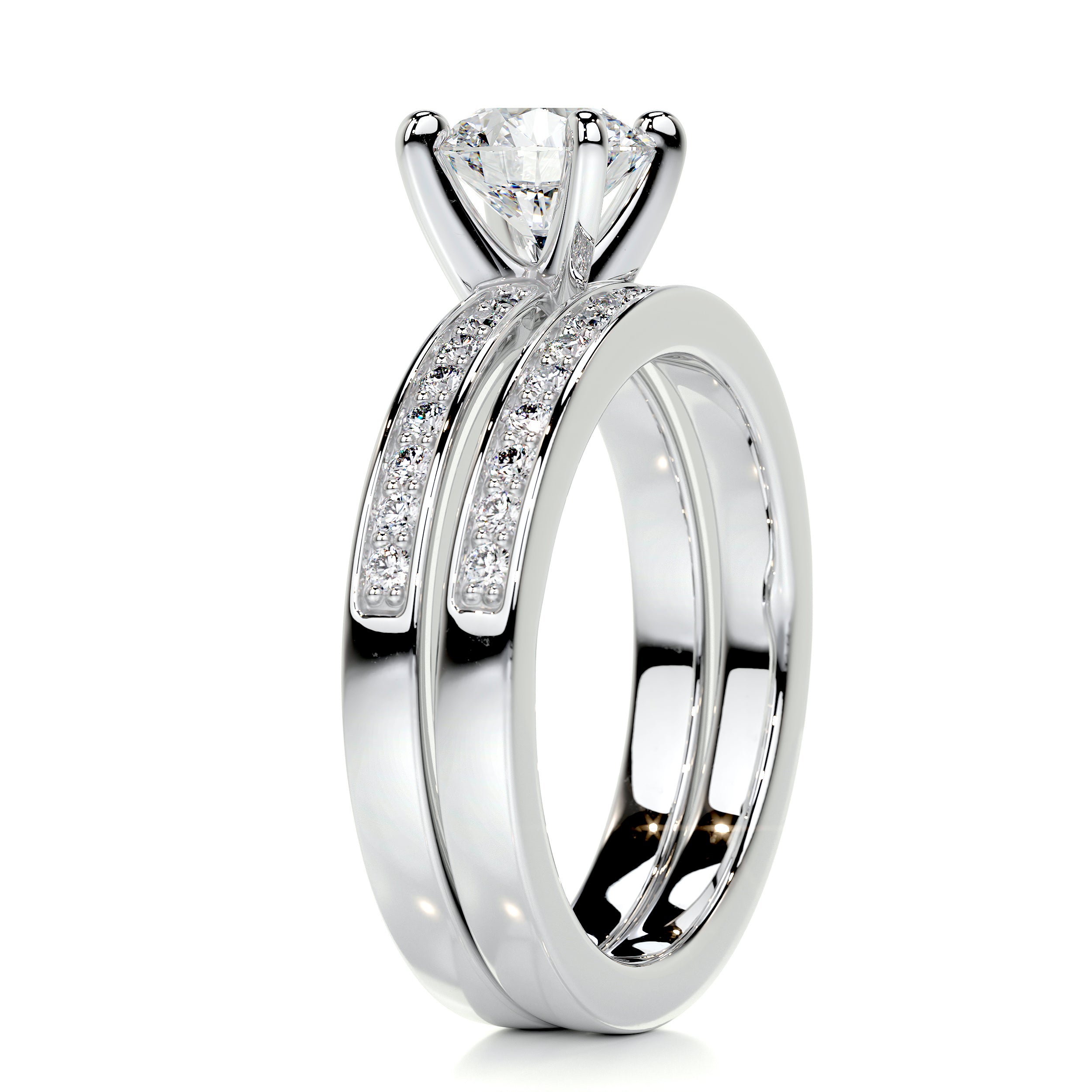 Giselle Diamond Bridal Set -14K White Gold、mySite、hinf8tx79