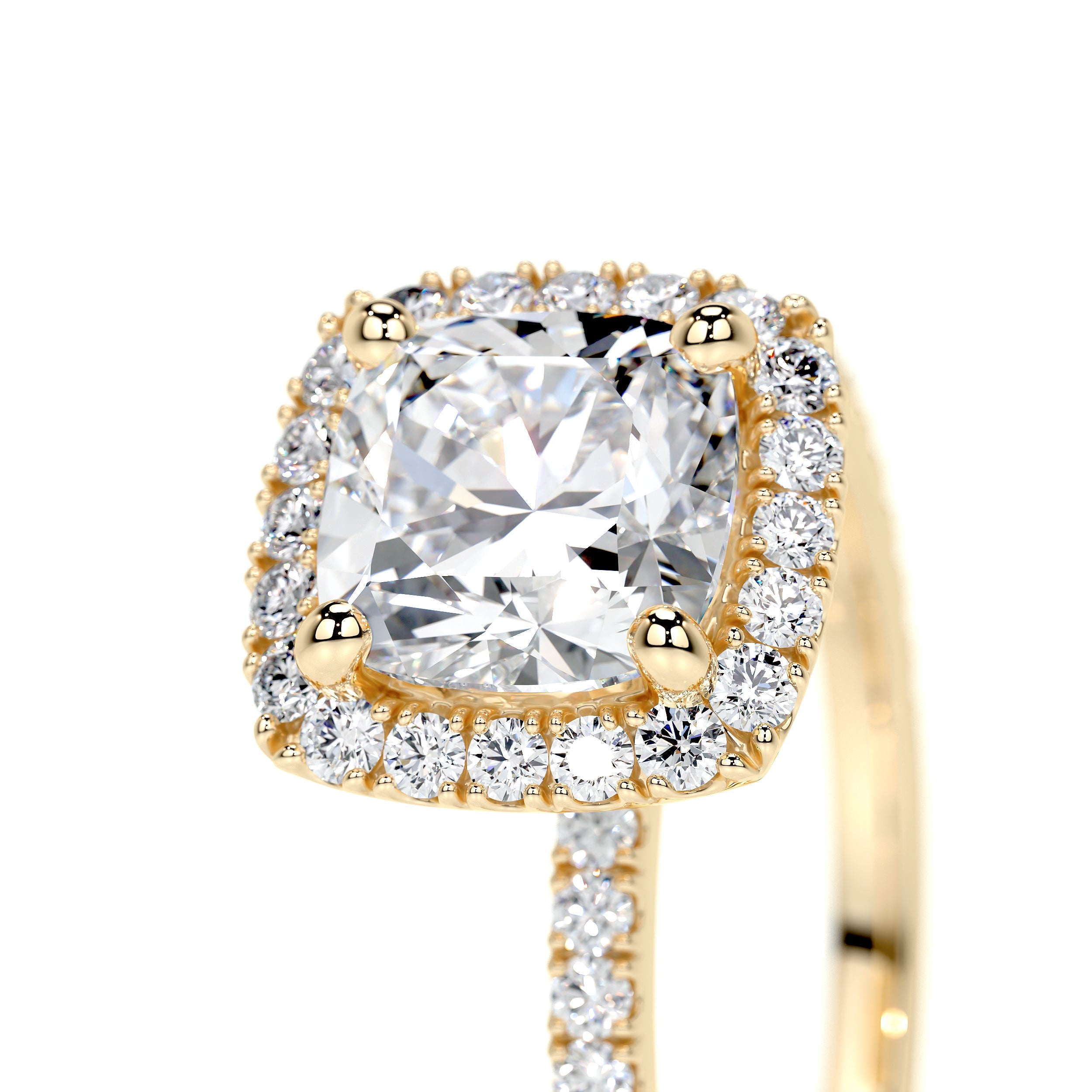 Madison Lab Grown Diamond Ring -18K Yellow Gold、mySite、hinf8tx79