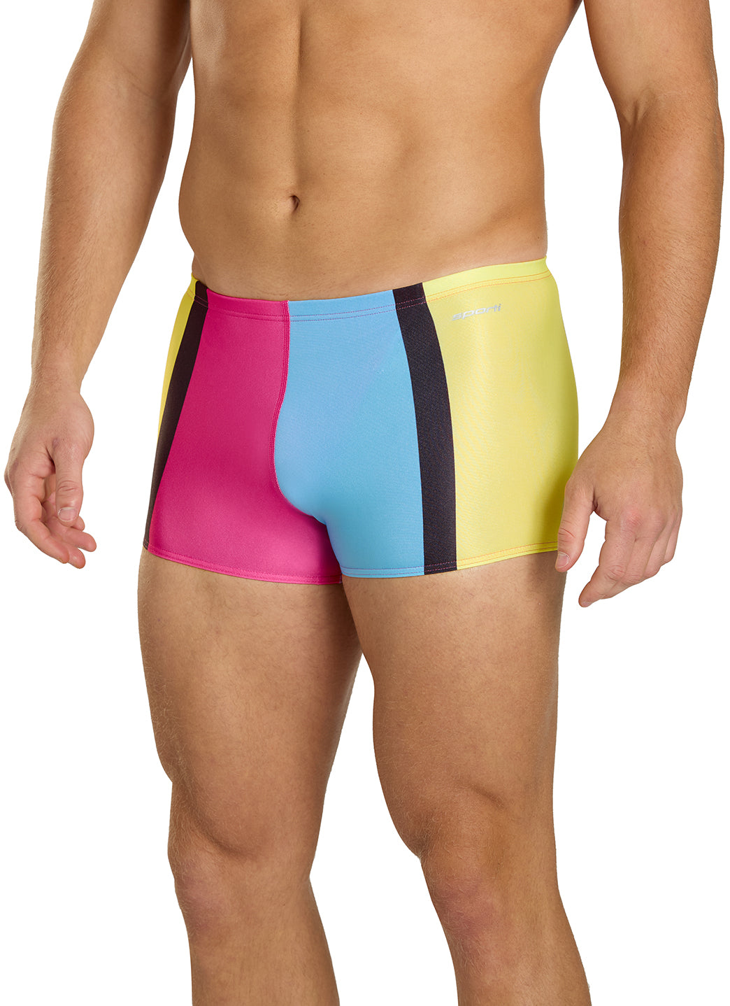 Sporti HydroLast Turbo Splash Square Leg Swimsuit (26-40)、mySite、noshort