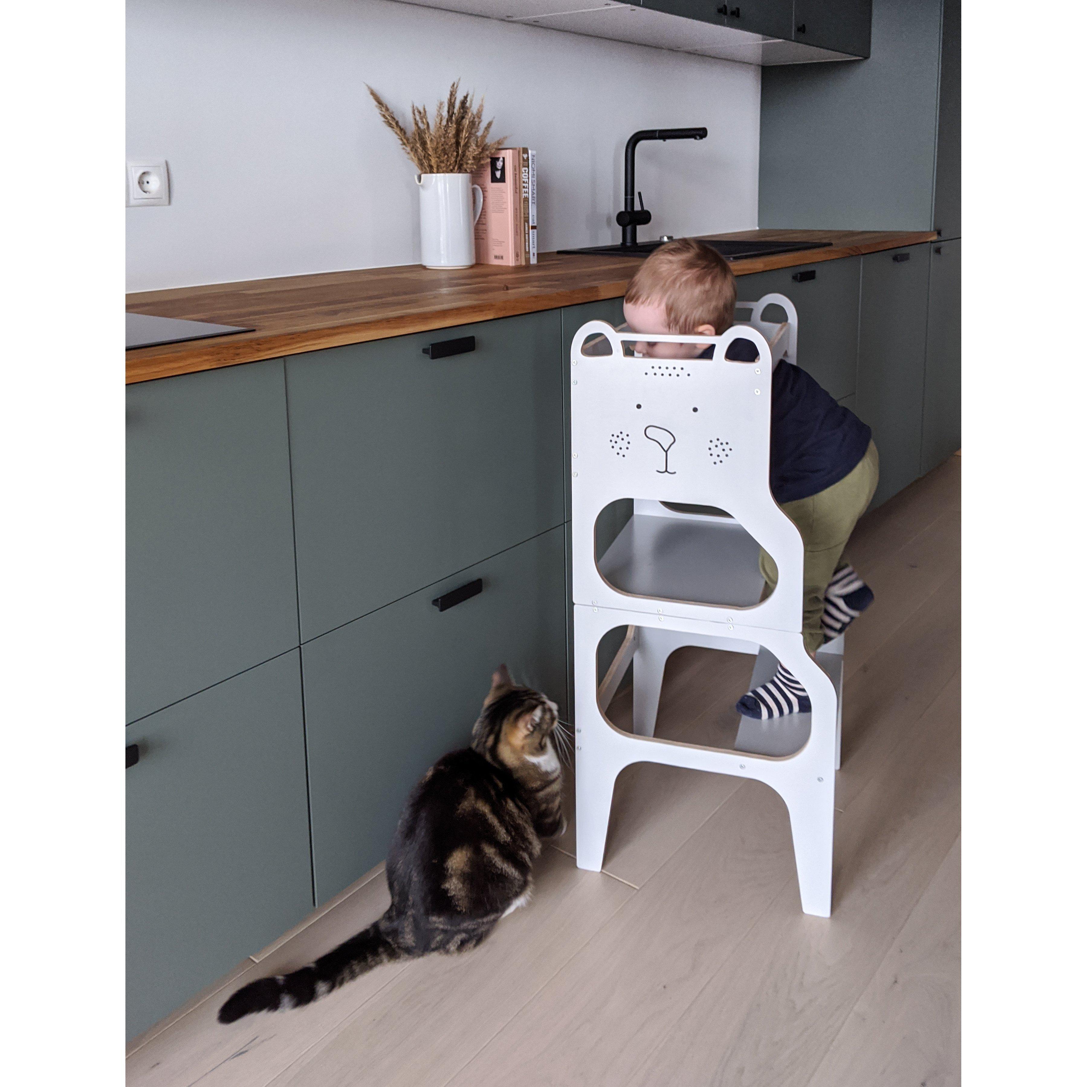 Wooden Teddy Multi-Function Kids Chair Table Learning Tower、mySite、gigharbornorthrealestate