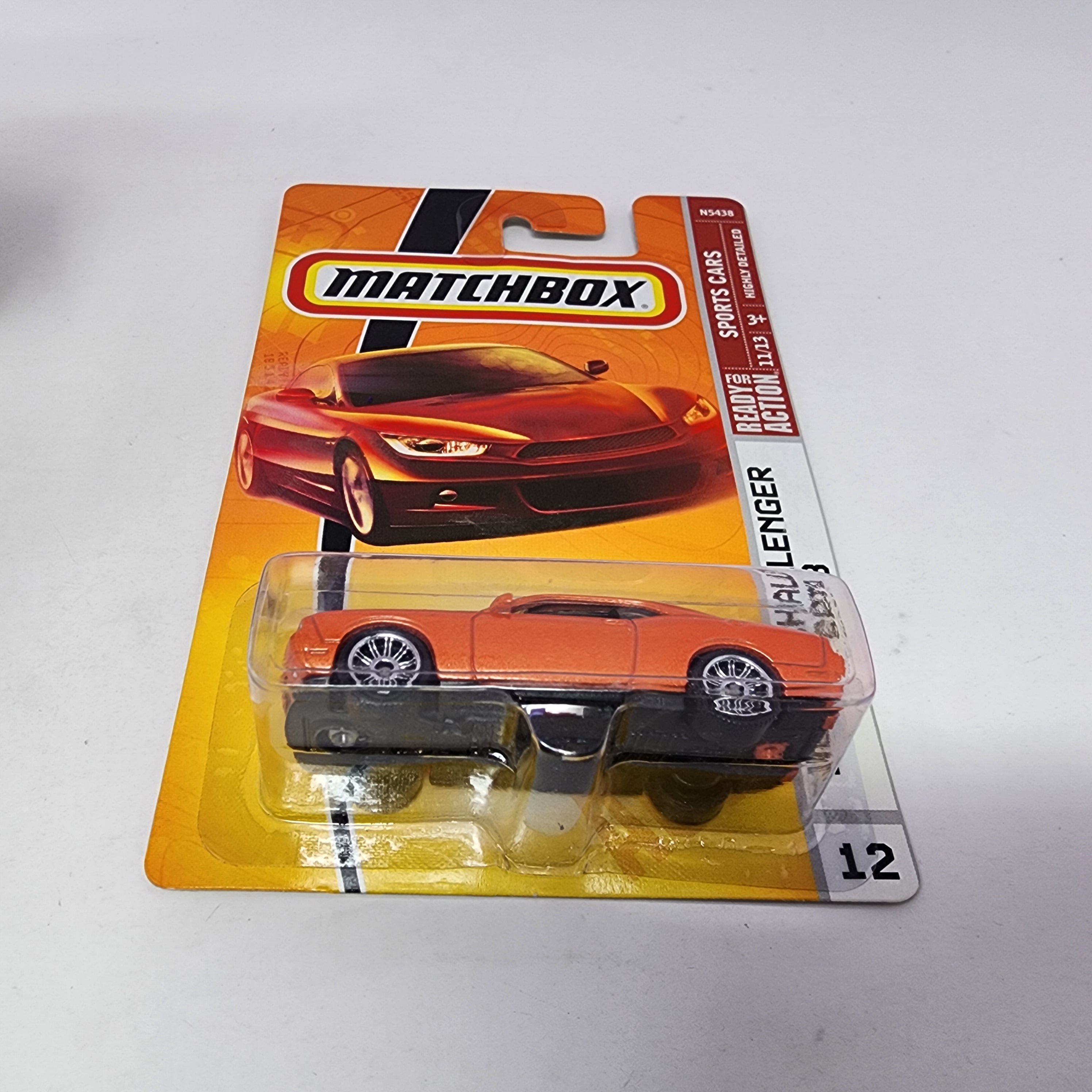 Dodge Challenger SRT8 #12 * Orange * Matchbox Basic、mySite、hgirdovlk