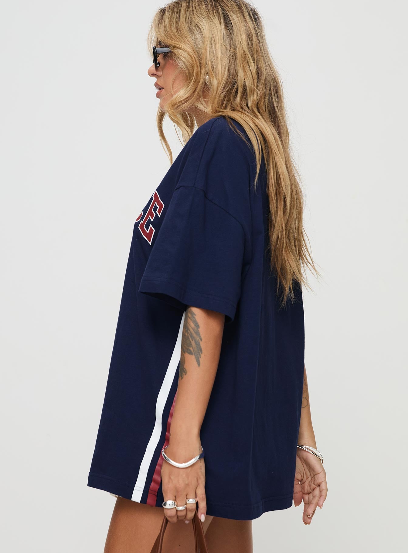 Goal France Oversized Tee Blue、mySite、solidvoid