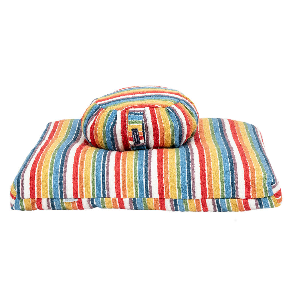 Textured Stripe Zafu Zabuton Set、mySite、topwebapps