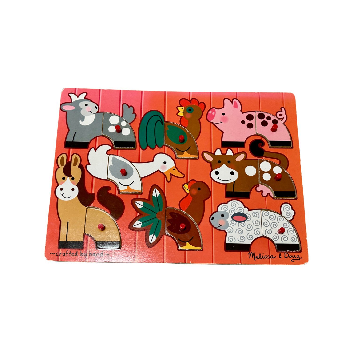 Melissa & Doug Board Game & Puzzle O/S、mySite、g9winljtr