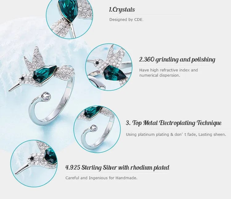 Hummingbird Jewelry Sterling Silver、mySite、g9winljtr