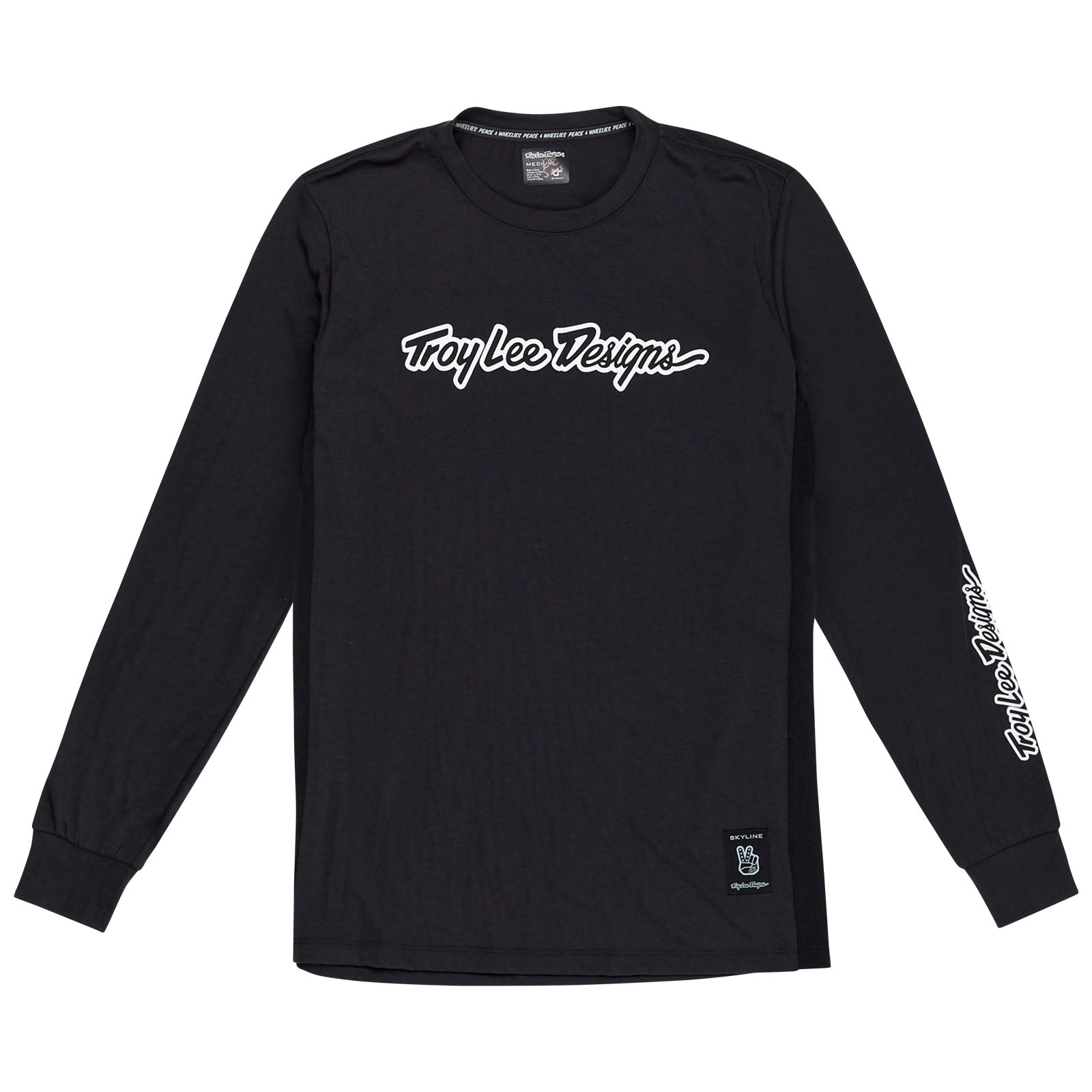 Skyline Long Sleeve Ride Tee Signature Black、mySite、dreamappss