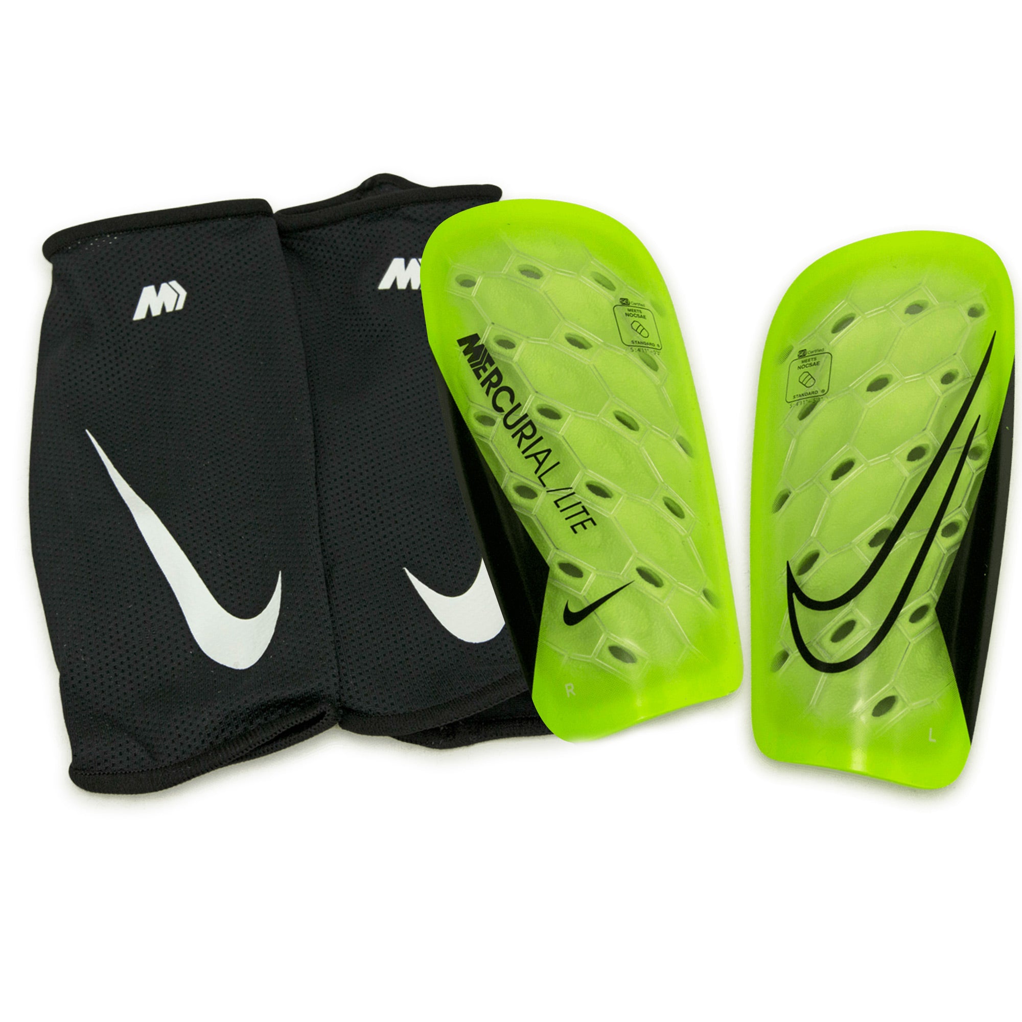 Nike Mercurial Lite Shin Guards Volt/Black、mySite、bottomscart