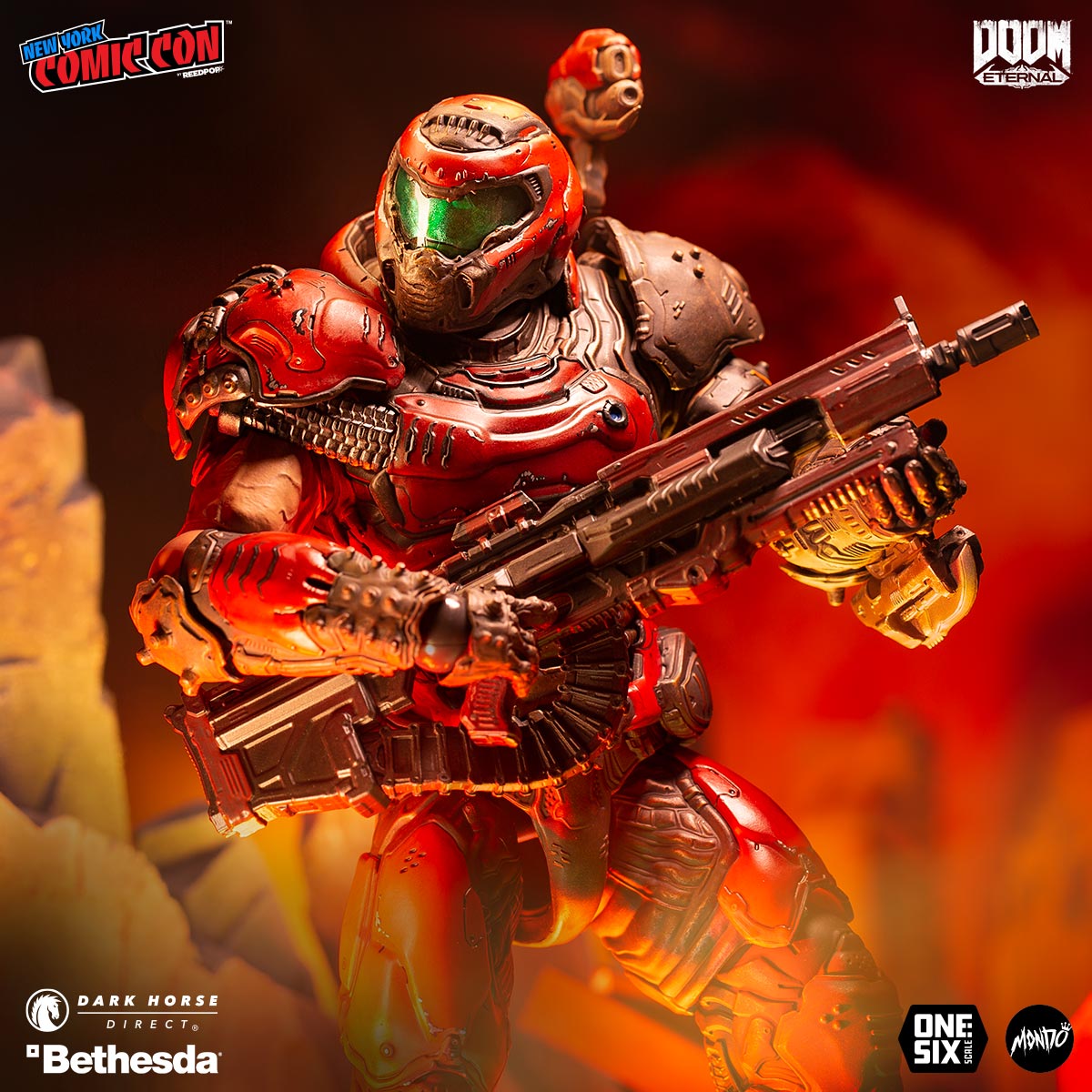 Mondo NYCC Exclusive DOOM Eternal Doom Slayer (Crimson Variant)、mySite、hgirdovlk
