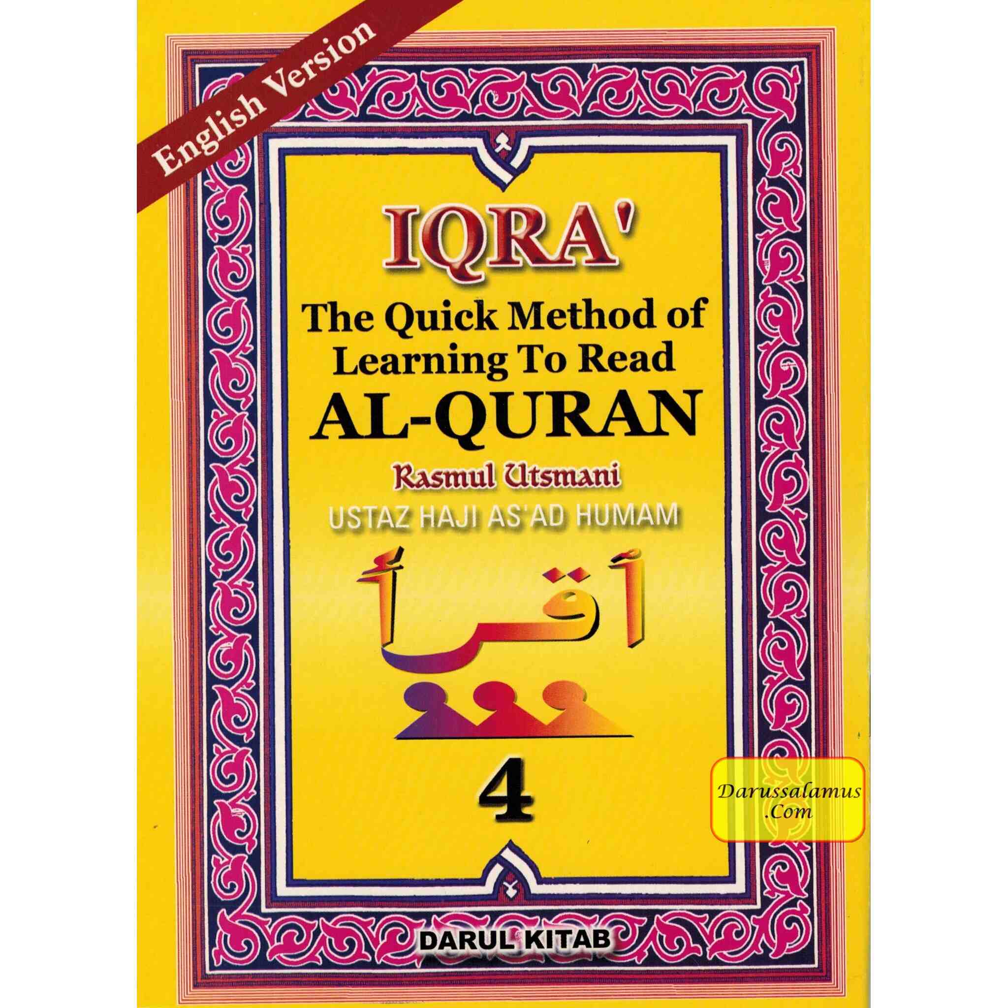 Iqra The Quick Learning Method Of Learning To Read Al-Quran By Ustaz Haji Asad Humam、mySite、topwebapps