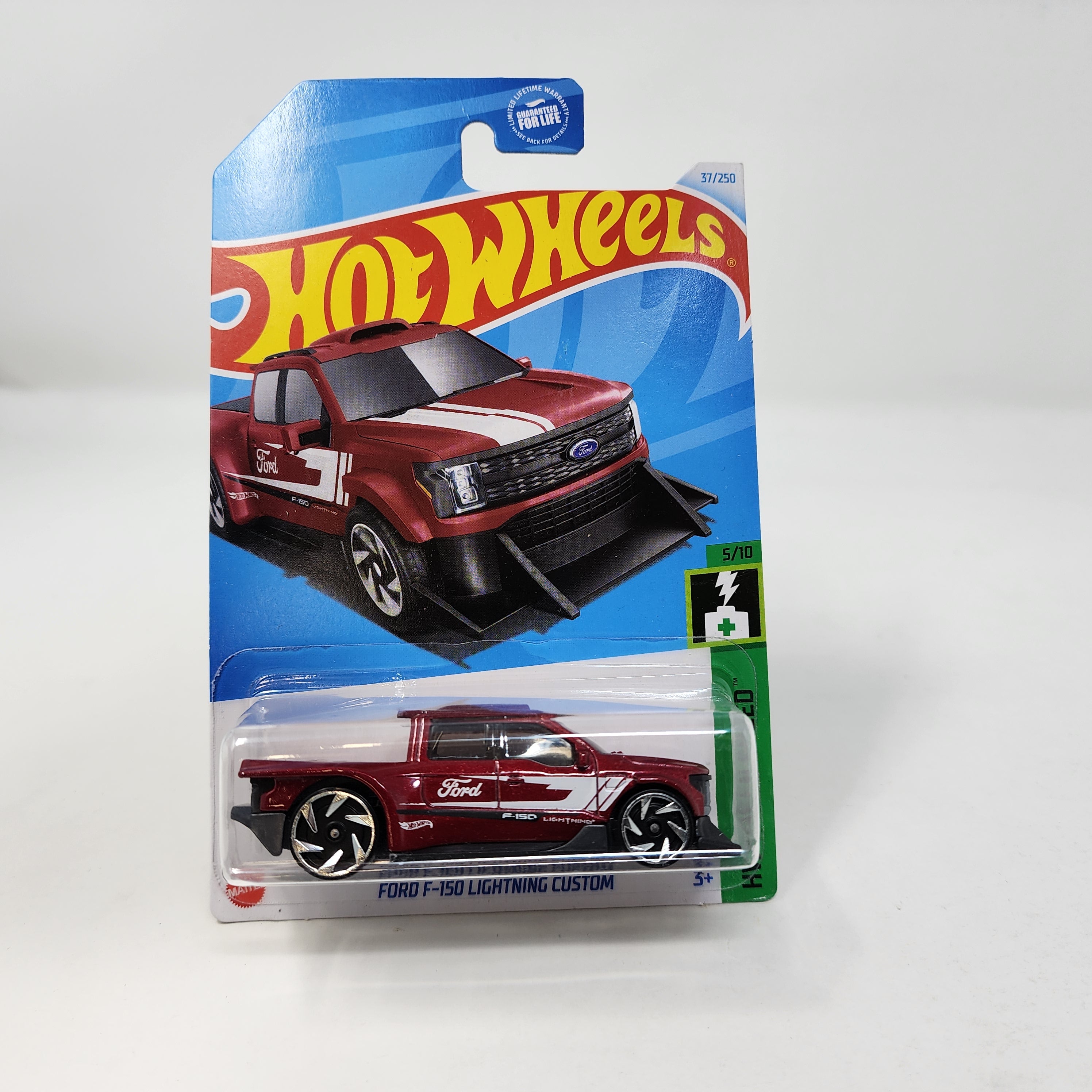 Ford F-150 Lightning #37 * Burgundy * Hot Wheels 2024、mySite、hgirdovlk