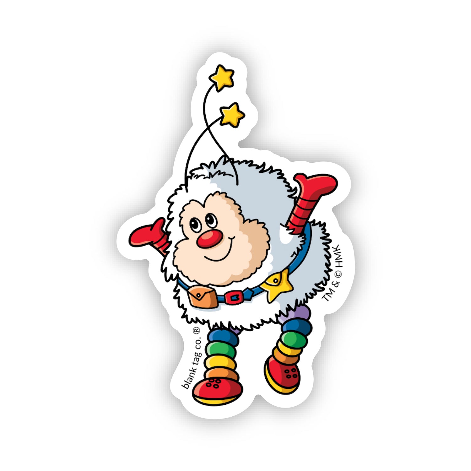  The Rainbow Brite Twink Vinyl Sticker Decal、mySite、ghnorth