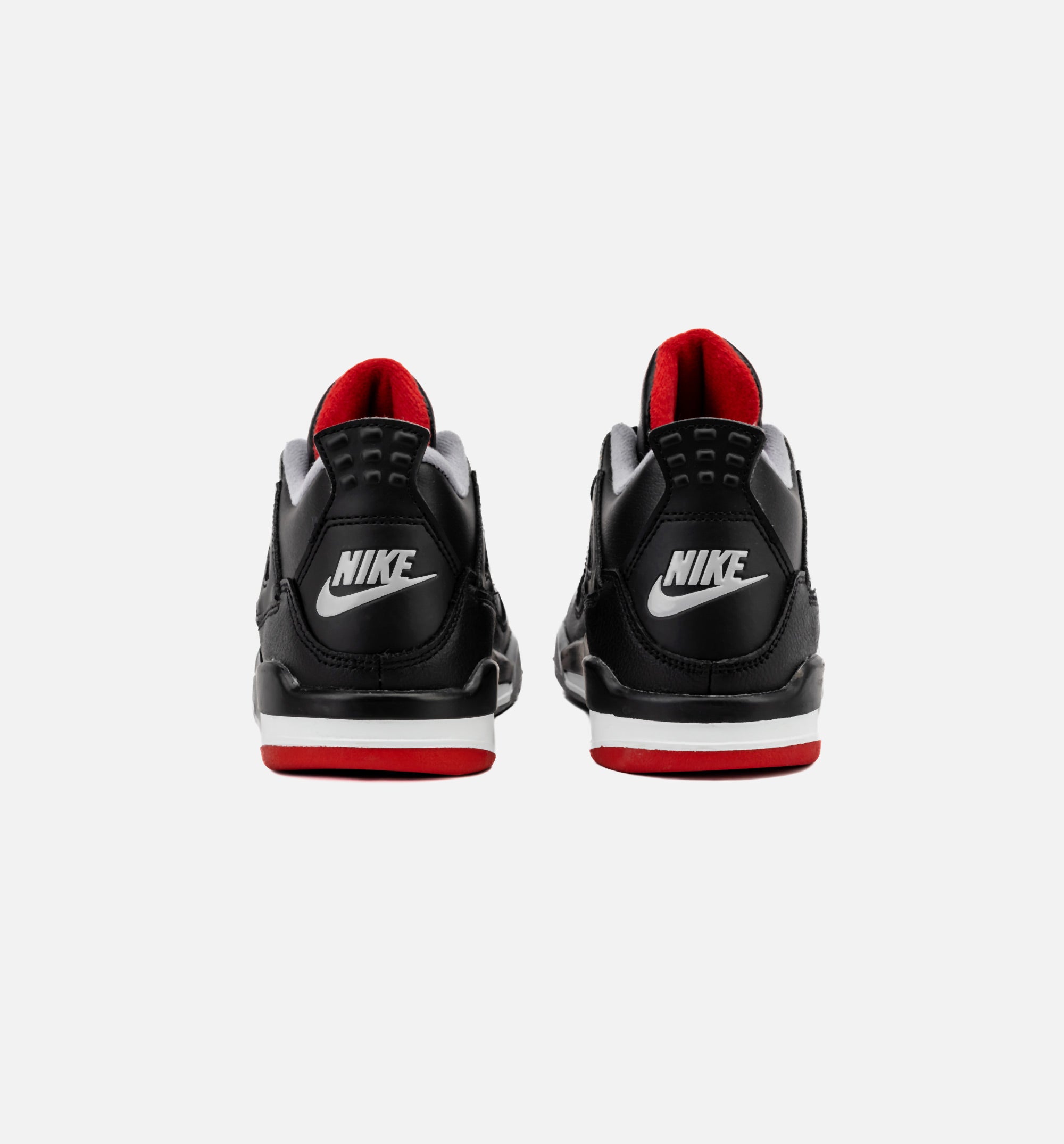 Air Jordan 4 Retro Bred Reimagined Preschool Lifestyle Shoe - Black/Fire Red/Cement Grey/Summit White、mySite、dreamappss