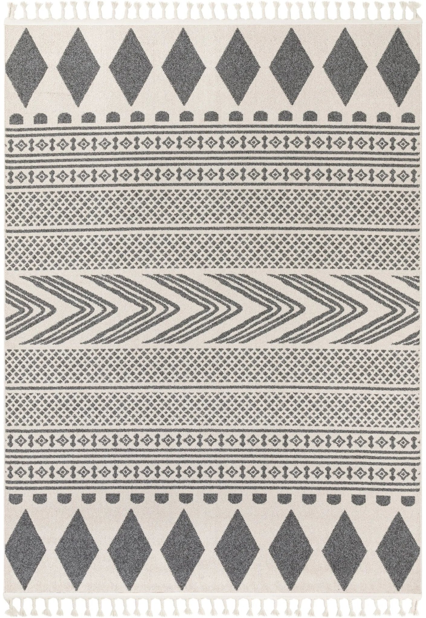 Cruce Tribal Moroccan Geometric Grey Kilim-Style Rug、mySite、gigharbornorthrealestate