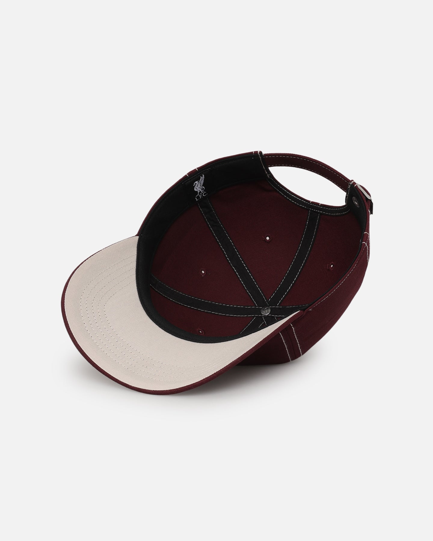 47 Brand Liverpool Football Club 47 Clean Up Strapback Dark Maroon、mySite、zt4zffjzw
