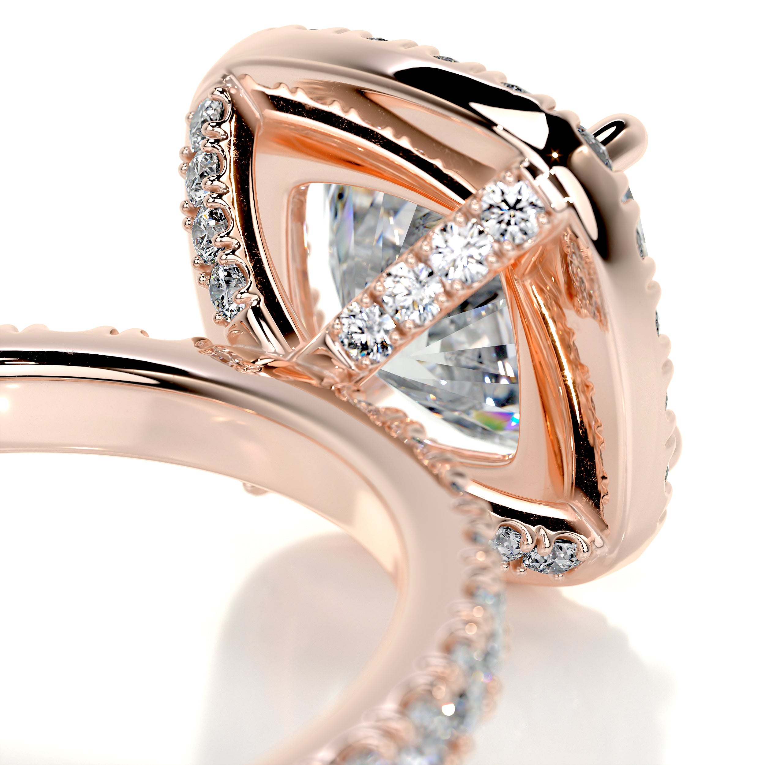 Alice Diamond Engagement Ring -14K Rose Gold、mySite、hinf8tx79