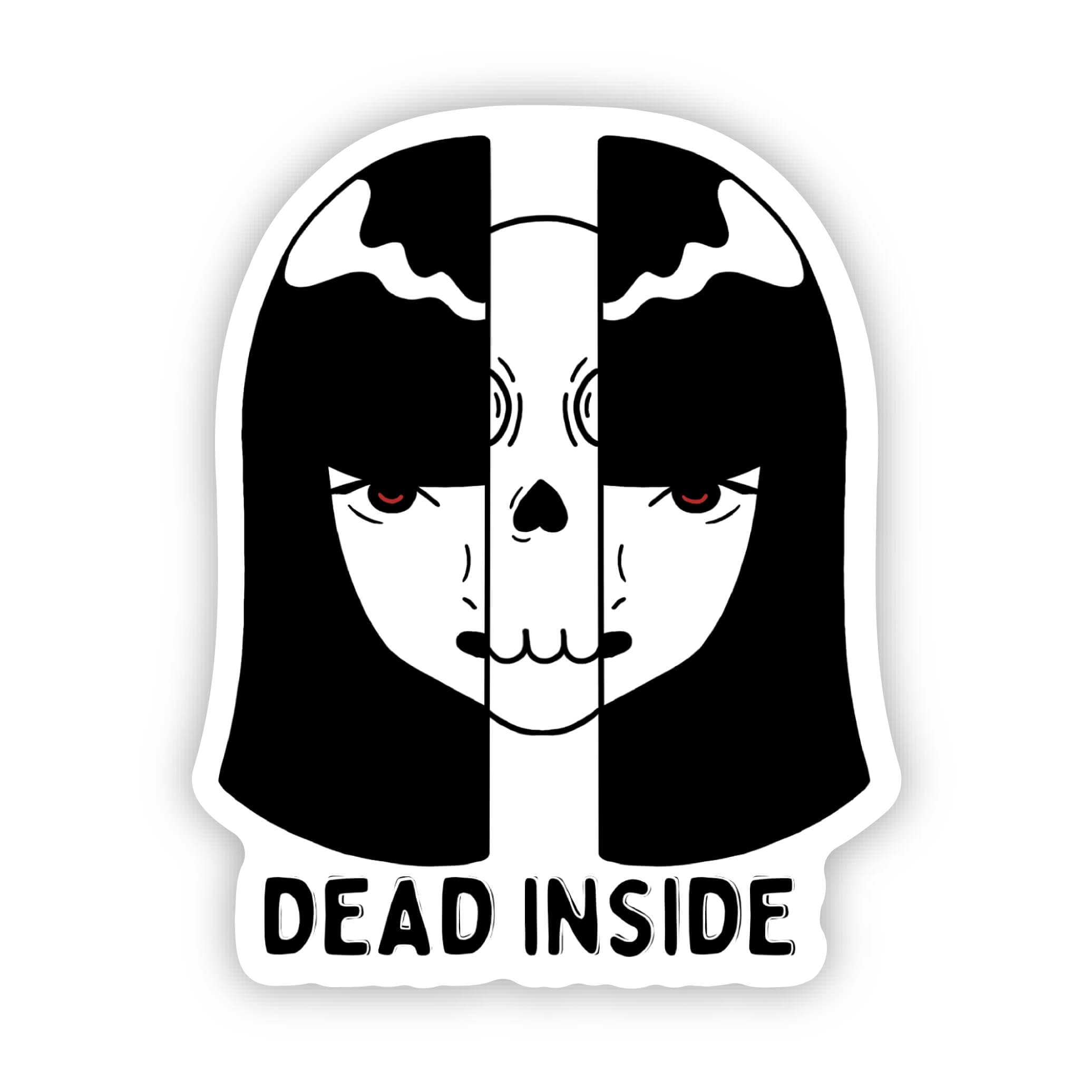  Dead inside horror halloween sticker、mySite、ghnorth