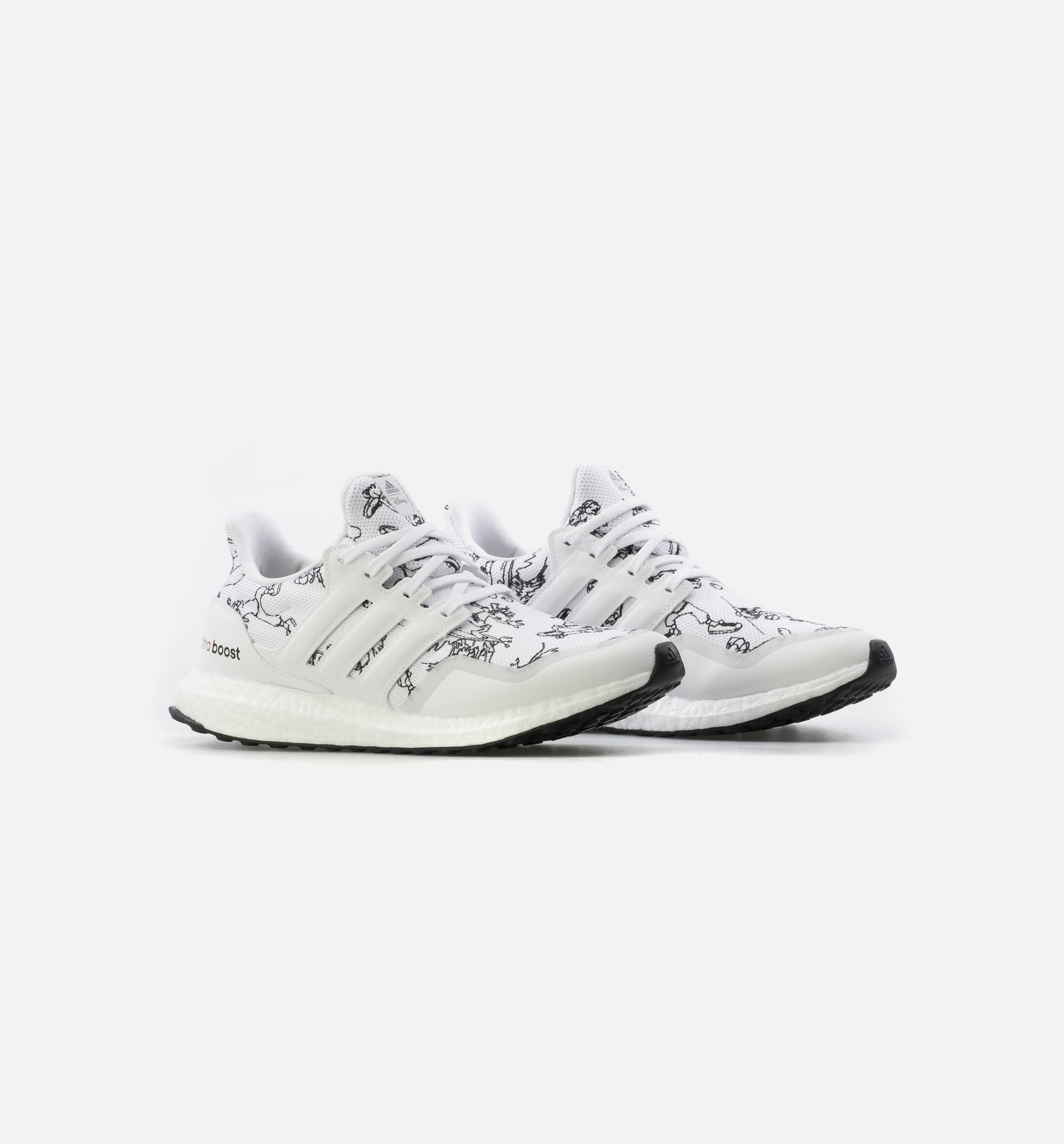 Ultraboost Dna X Disney Mens Lifestyle Shoe - Cloud White/Black、mySite、dreamappss