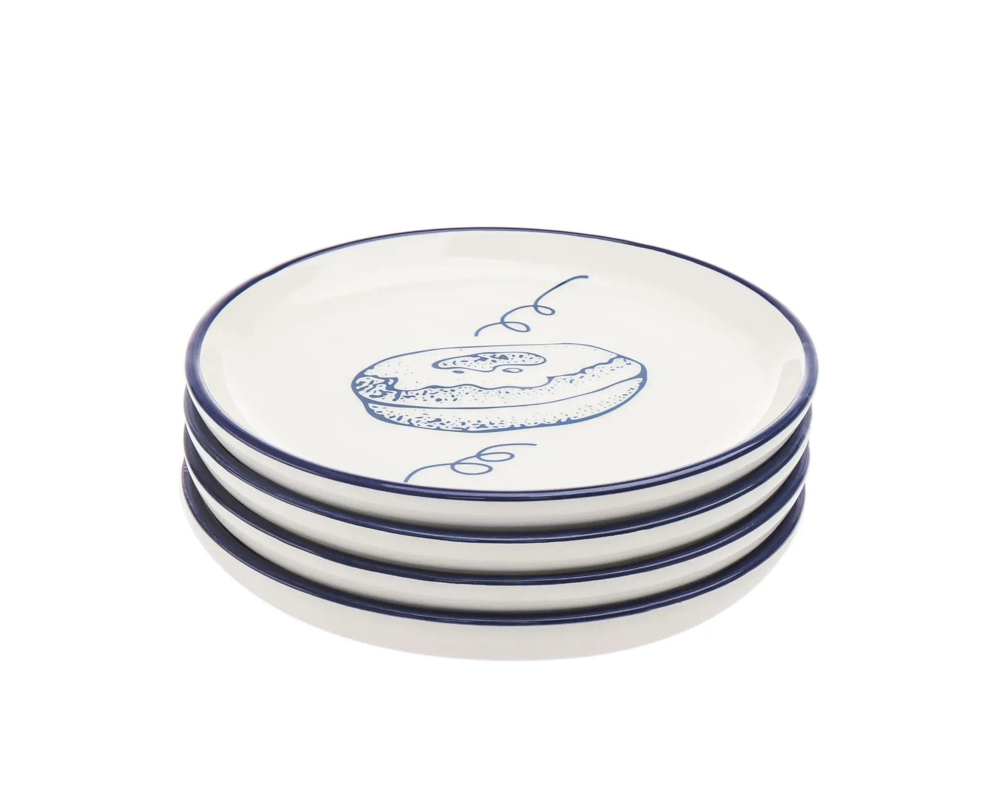 Set of Four Hanukkah Dessert Plates、mySite、topwebapps