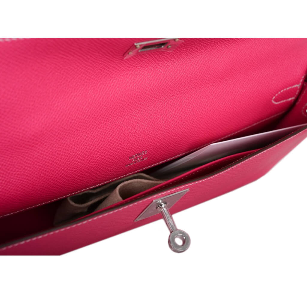Hermès Kelly Cut Bag Rose Tyrien、mySite、garminoutage.com