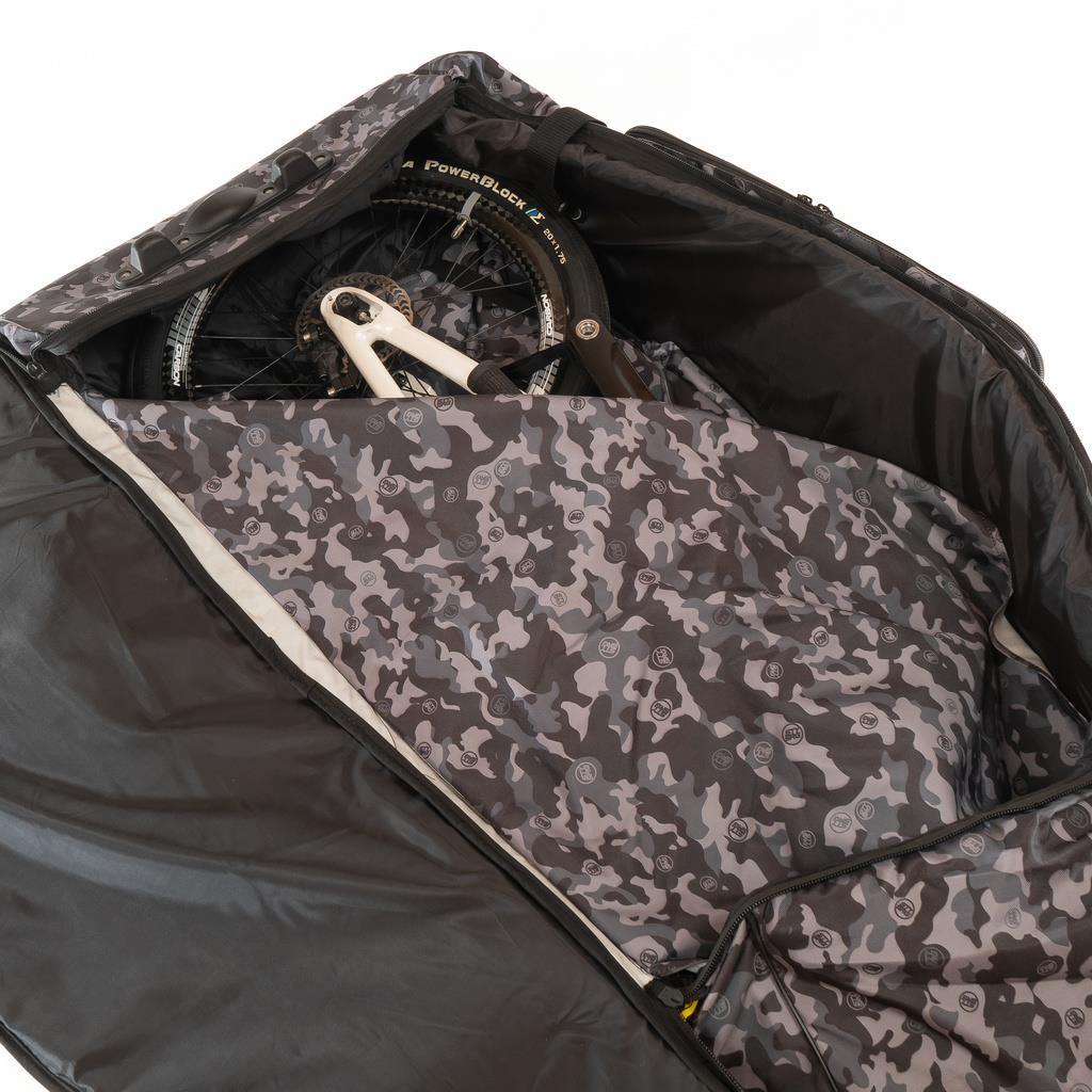  Stay Strong V2 Pro Series Golf/Bike Bag - Black/Grey Camo、mySite、merchandisen