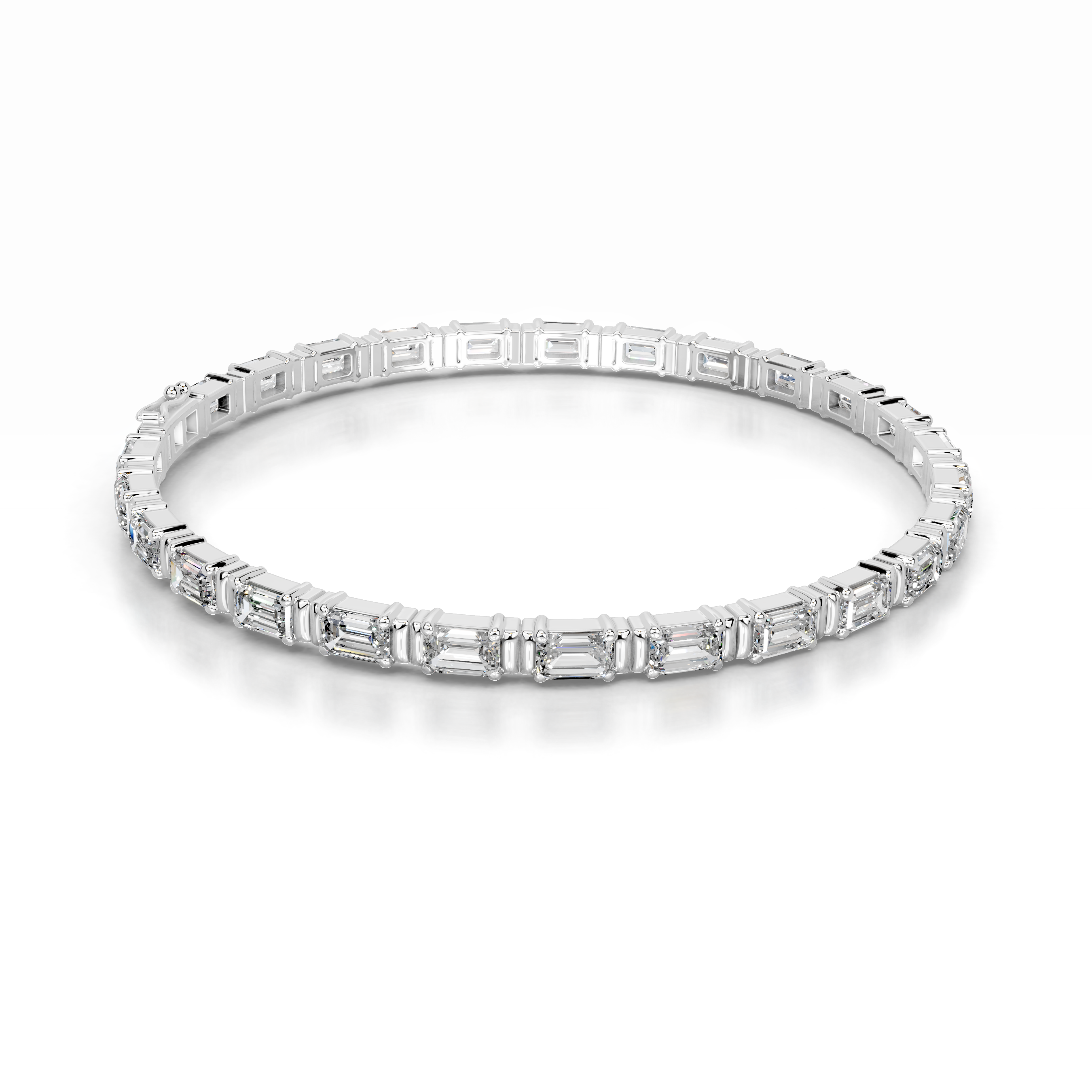Severine Diamond Tennis Bracelet (13 Carat) -18K White Gold、mySite、hinf8tx79