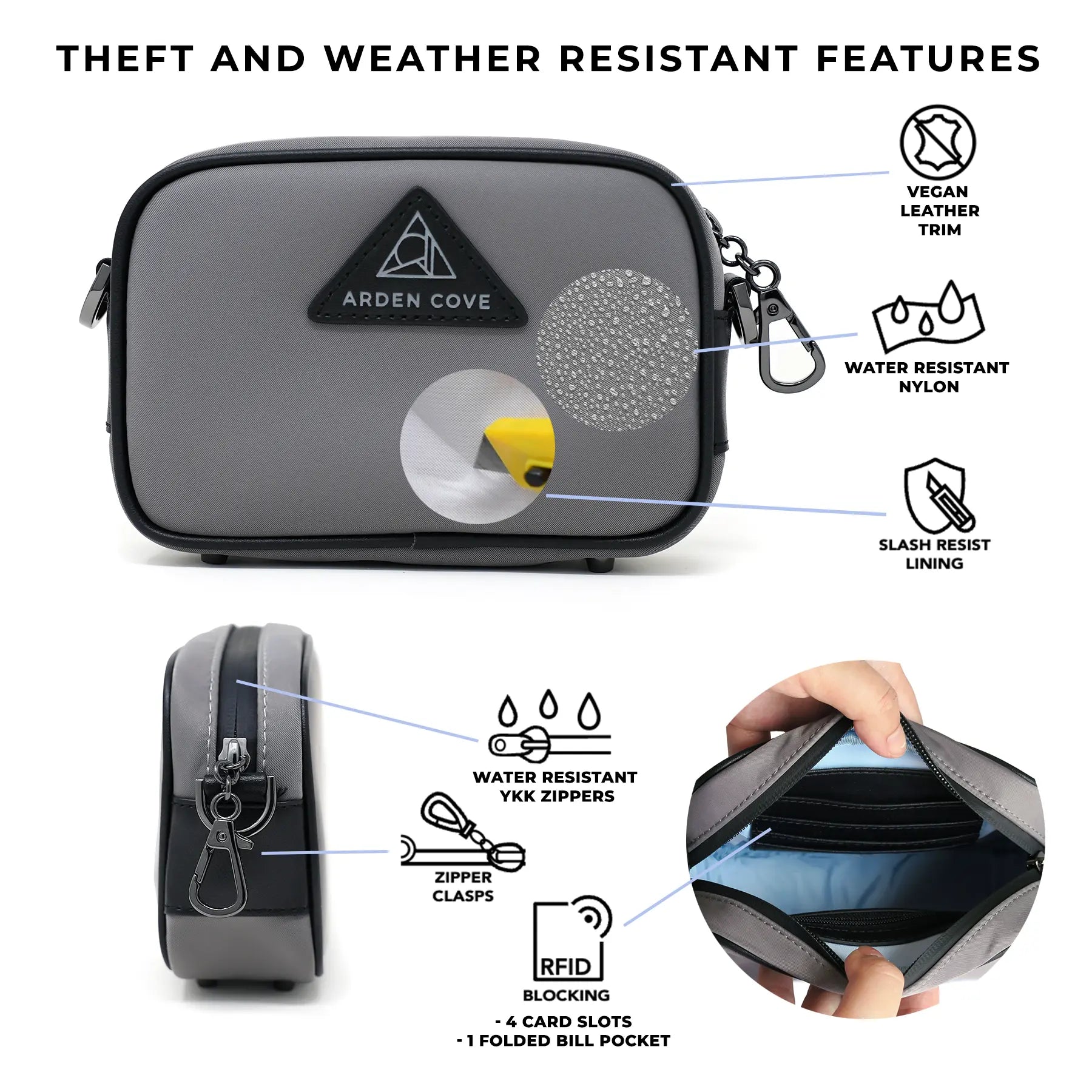 Crissy Mini Crossbody with Locking Clasps Strap、mySite、garagedoors4me