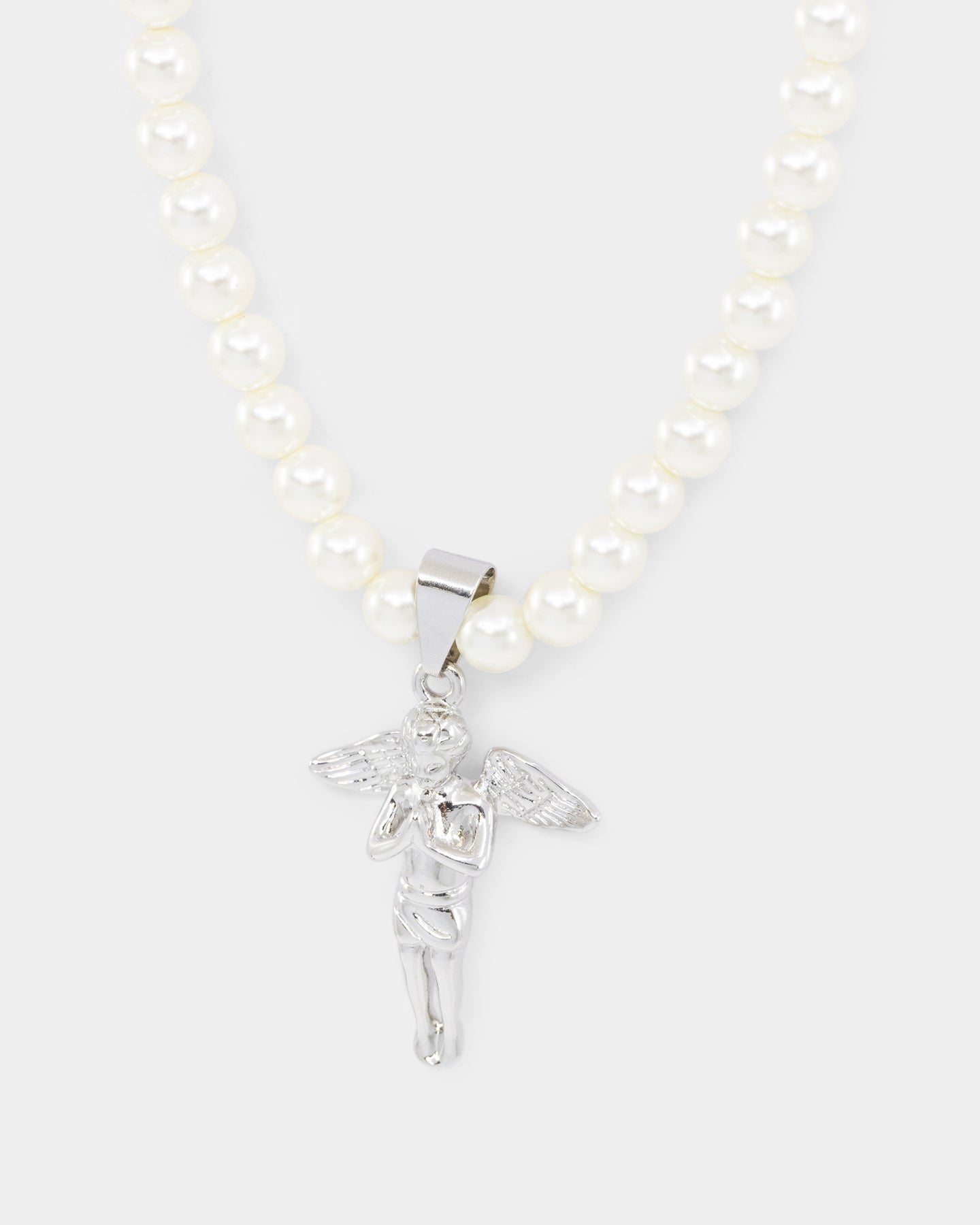 Saint Morta Cupids Pearl Necklace White Gold、mySite、zt4zffjzw