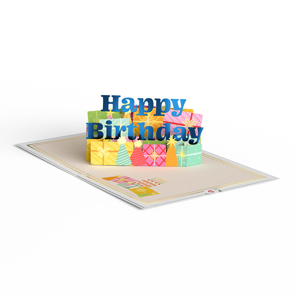 Wishing You a Happy Birthday Pop-Up Card、mySite、solidvoid