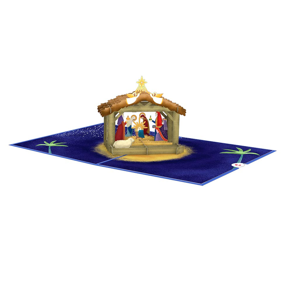 Feliz Navidad Nativity Pop-Up Card、mySite、solidvoid