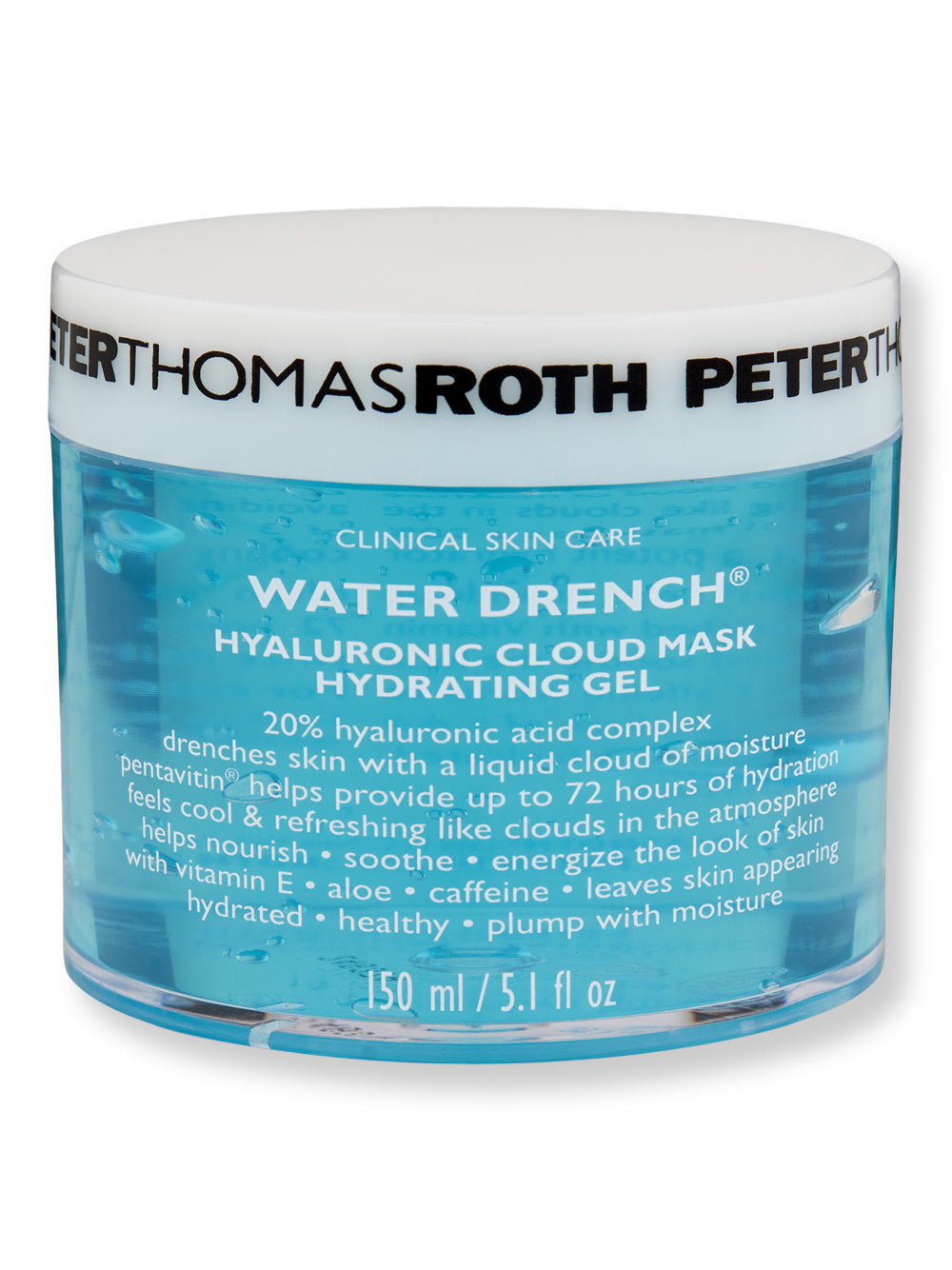 Peter Thomas Roth Water Drench Hyaluronic Cloud Mask Hydrating Gel、mySite、gigharbornorthrealestate