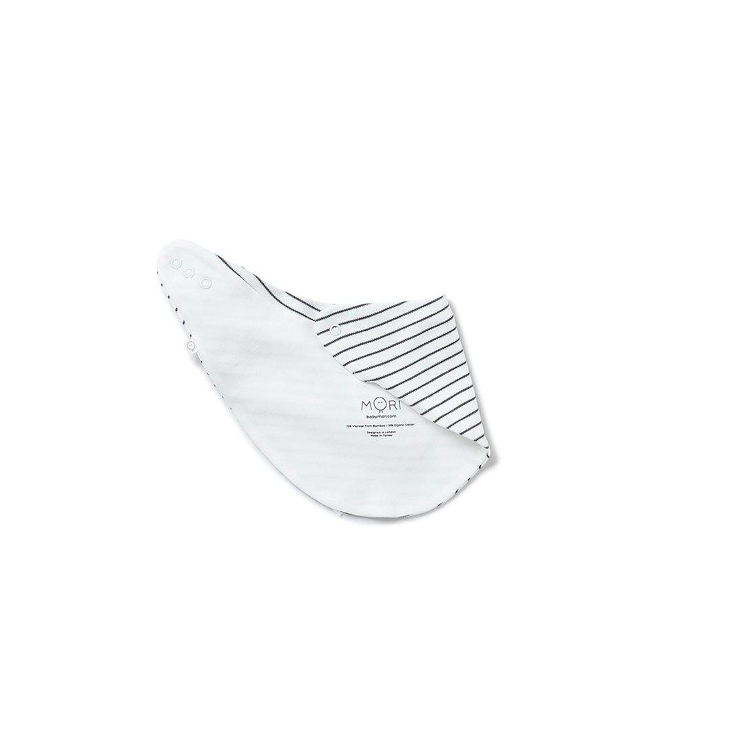  MORI Bib - Grey Stripe、mySite、merchandisen