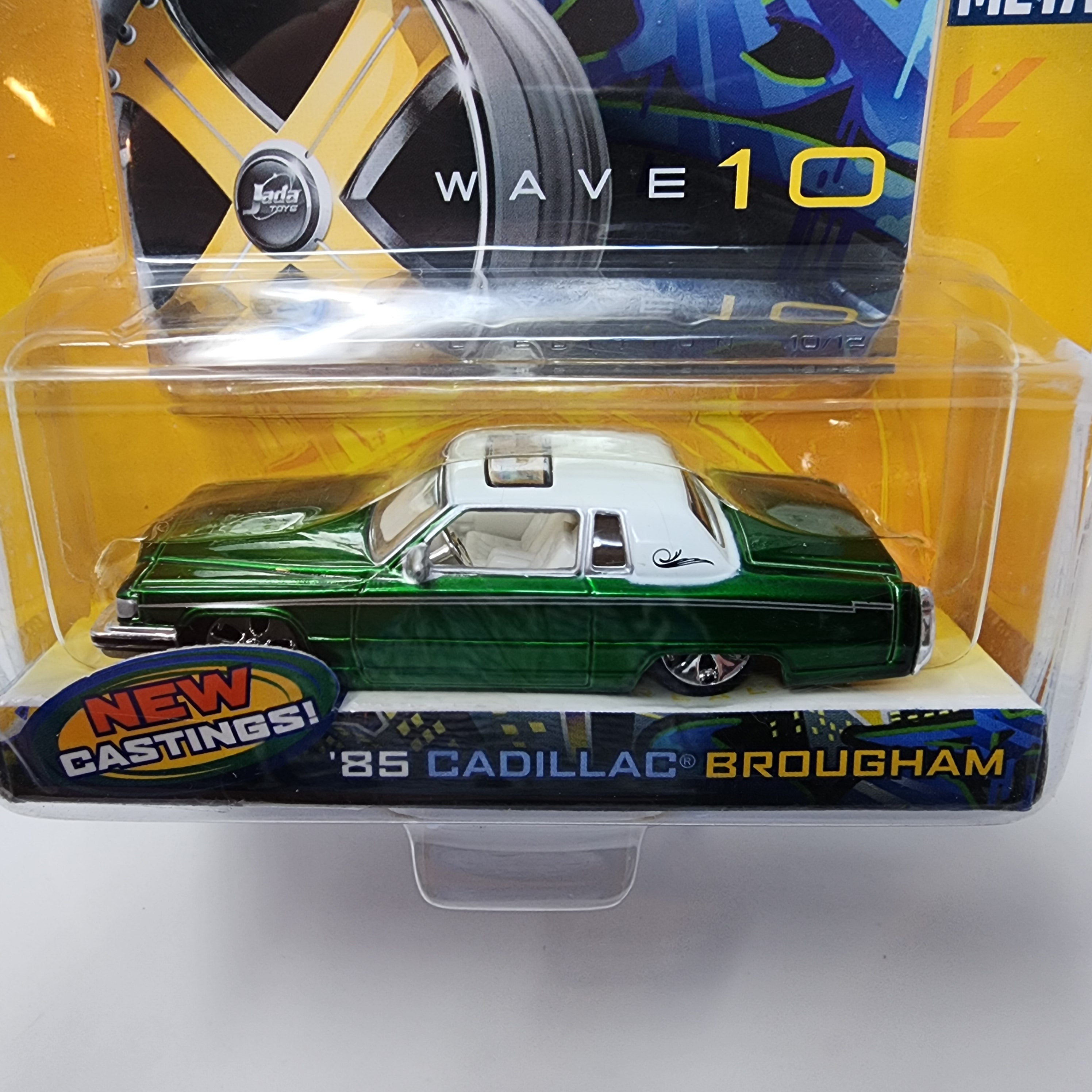 '85 Cadillac Brougham * GREEN * Jada Toys 1:64 Scale Dub City、mySite、hgirdovlk