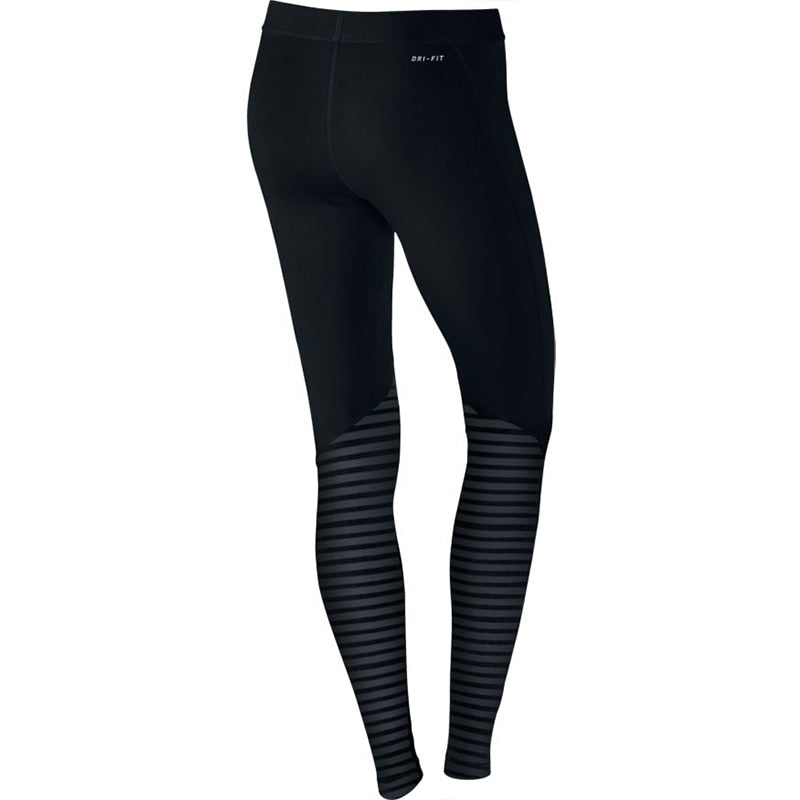 Nike Women's Pro Warm Tights Black/White、mySite、bottomscart