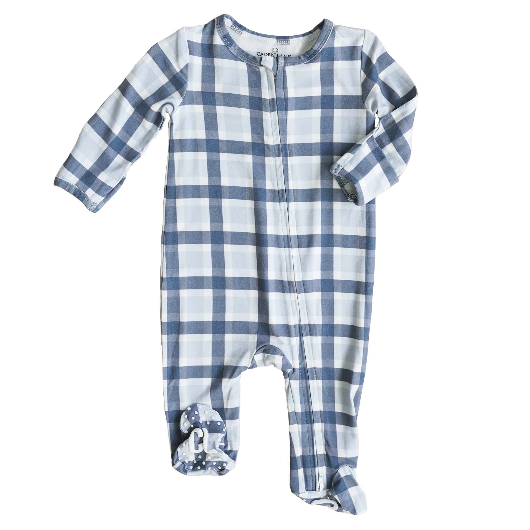  Paxton's Plaid Zipper Footie、mySite、layawaytickets