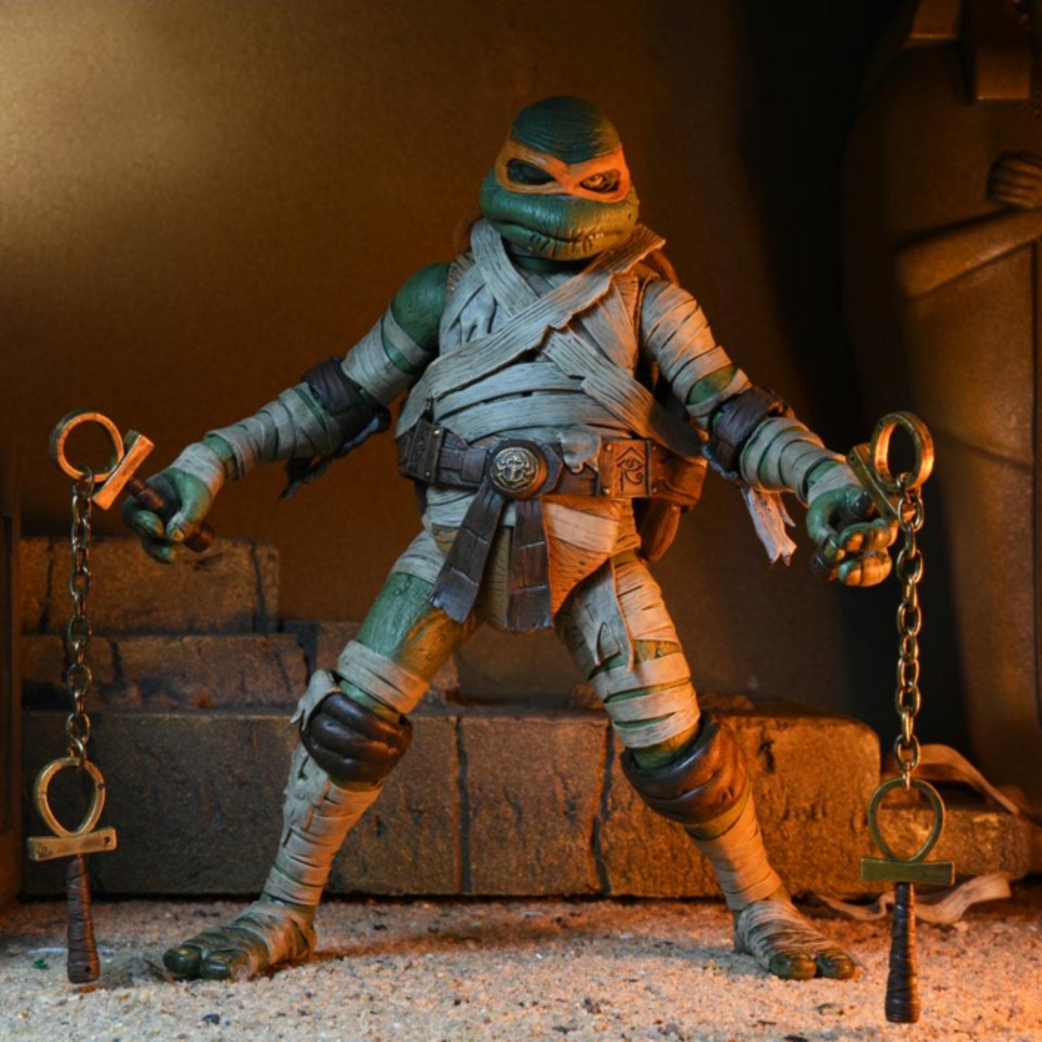 NECA Universal Monsters Teenage Mutant Ninja Turtles Michelangelo as The Mummy、mySite、hgirdovlk