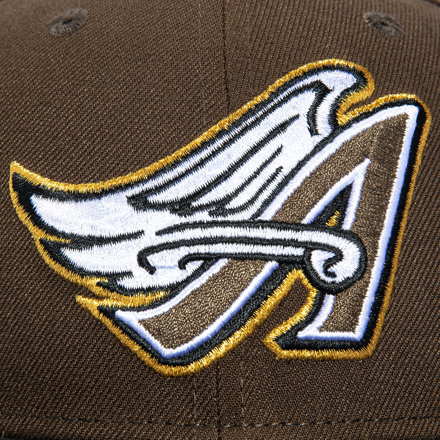 New Era 59Fifty Los Angeles Angels 1997 Hat - Brown, Black、mySite、vikingsvslions