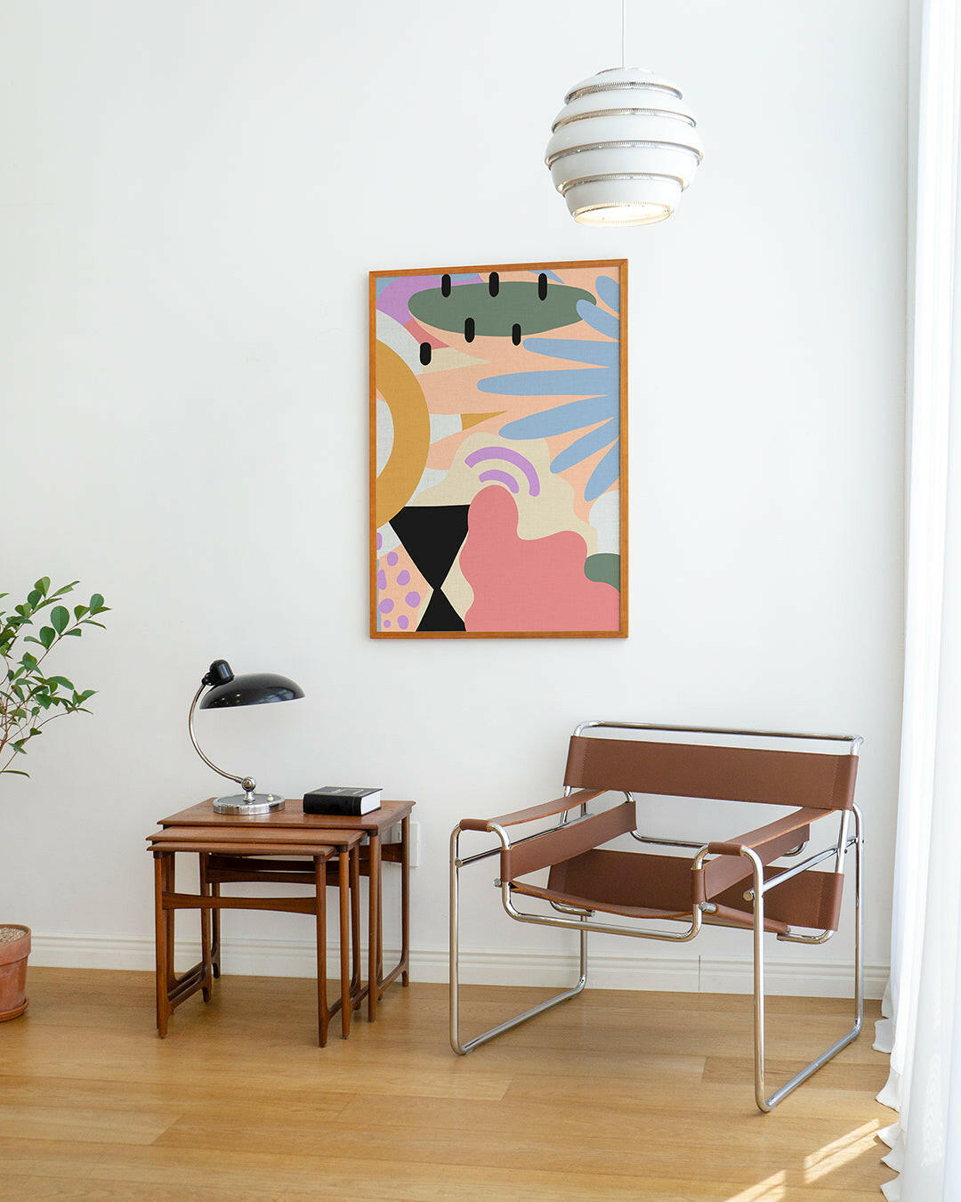 Tropical Paradise Bold Abstract Art Print、mySite、gigharbornorthrealestate