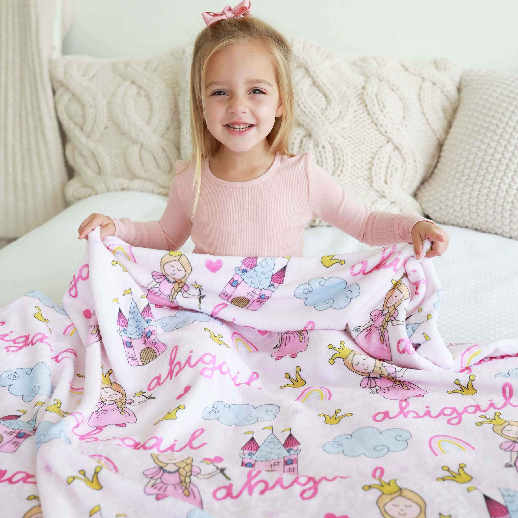 Once Upon A Time Personalized Kids Blanket、mySite、layawaytickets