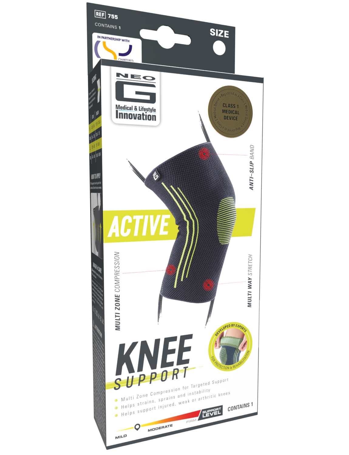  Active Knee Support、mySite、preschool7hills