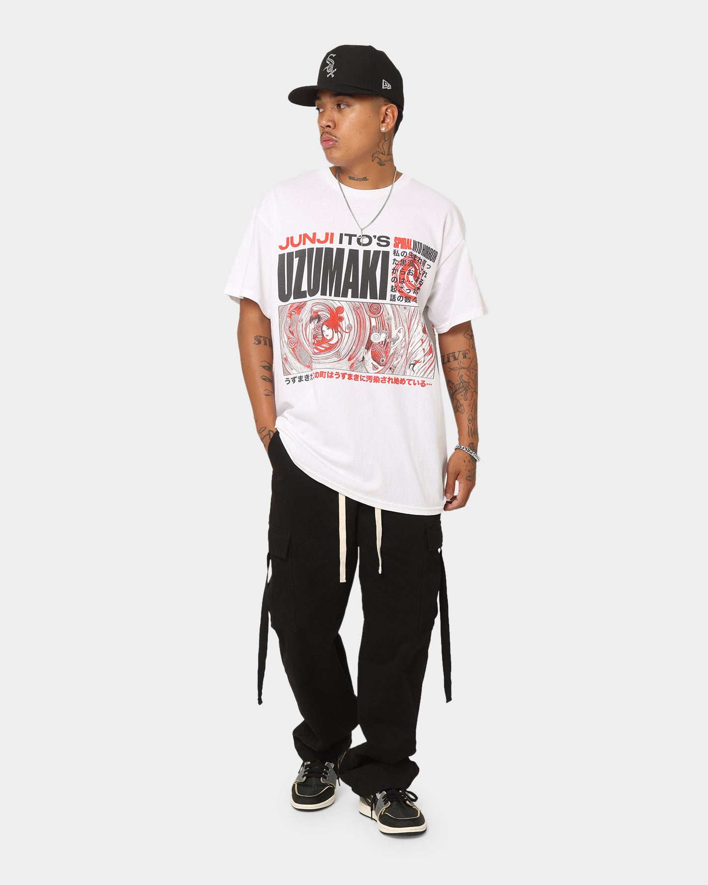 Goat Crew Uzumaki T-Shirt White、mySite、zt4zffjzw