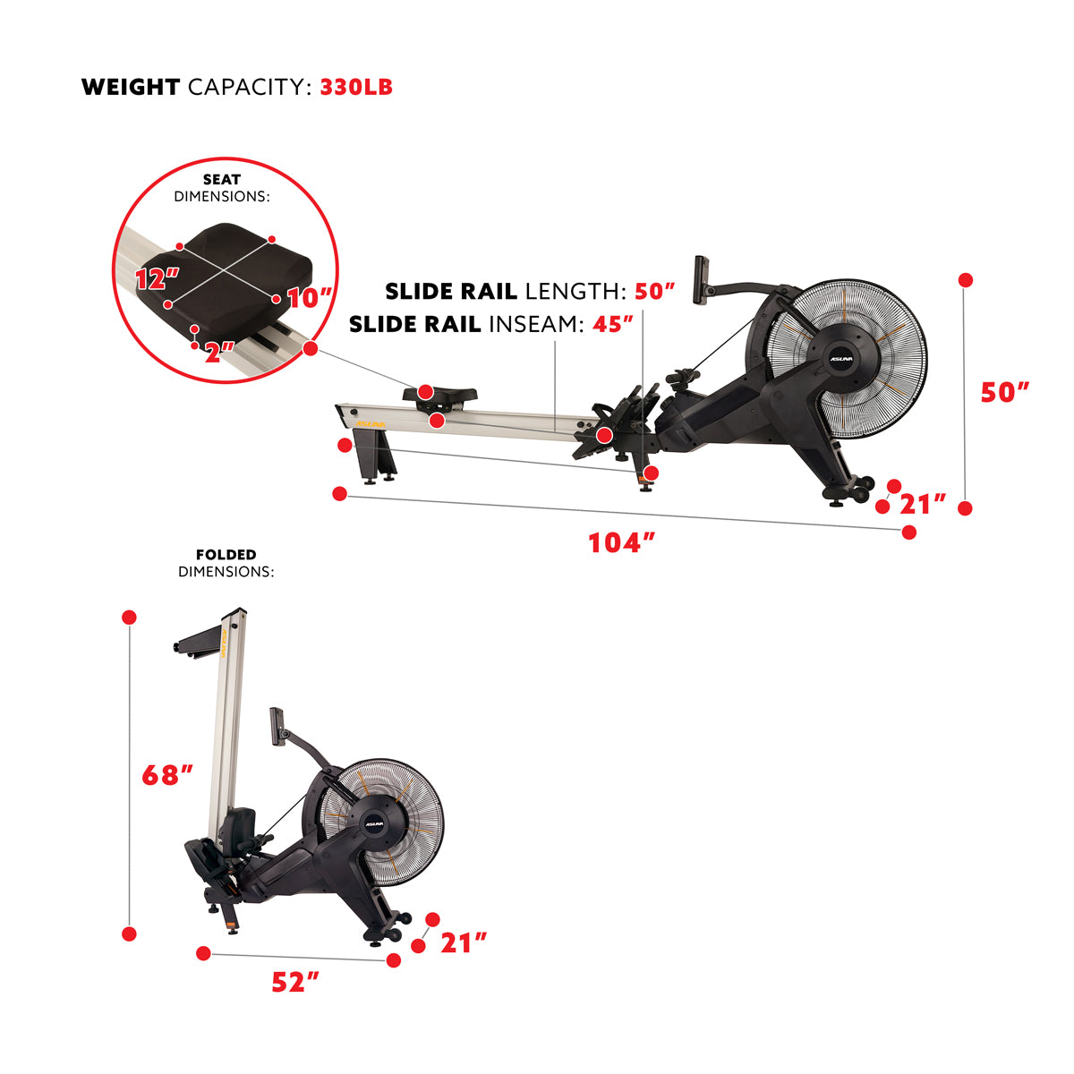  Ventus Air Magnetic Rower、mySite、ghnorth