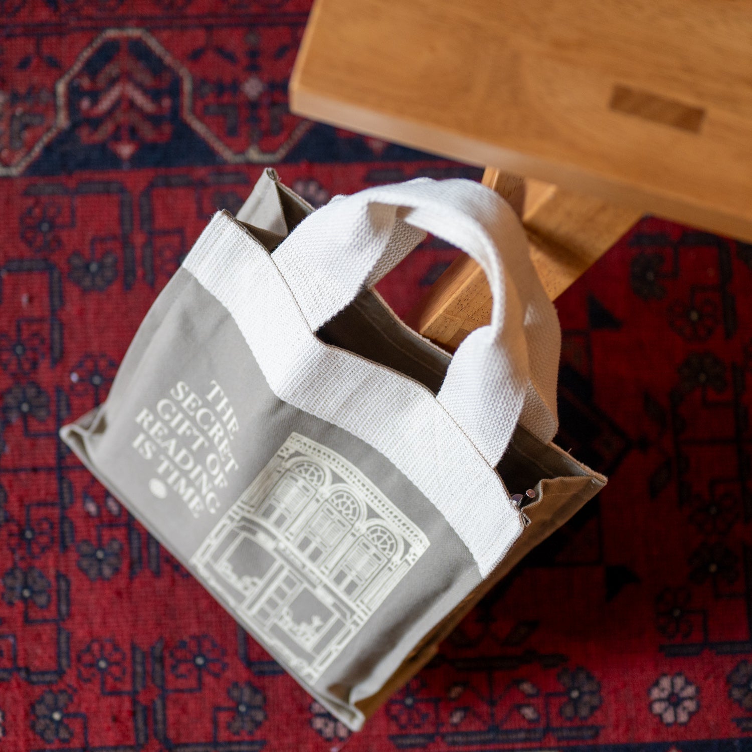 Wardah Books Canvas Mini Tote、mySite、topwebapps