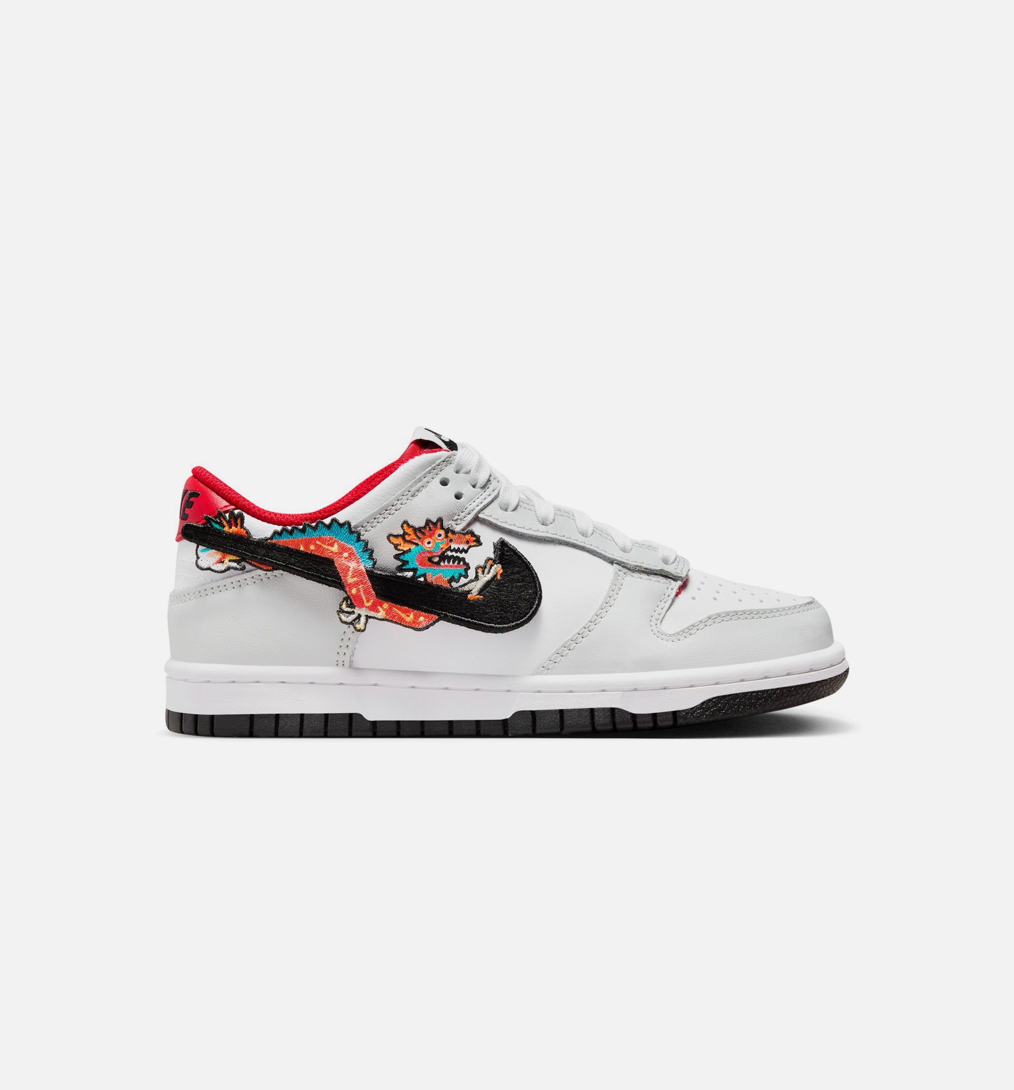 Dunk Low Year of the Dragon Grade School Lifestyle Shoe - Black/Red/White、mySite、dreamappss