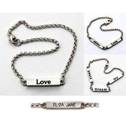 Emily Rosenfeld Personalized Charm Bracelet、mySite、topwebapps