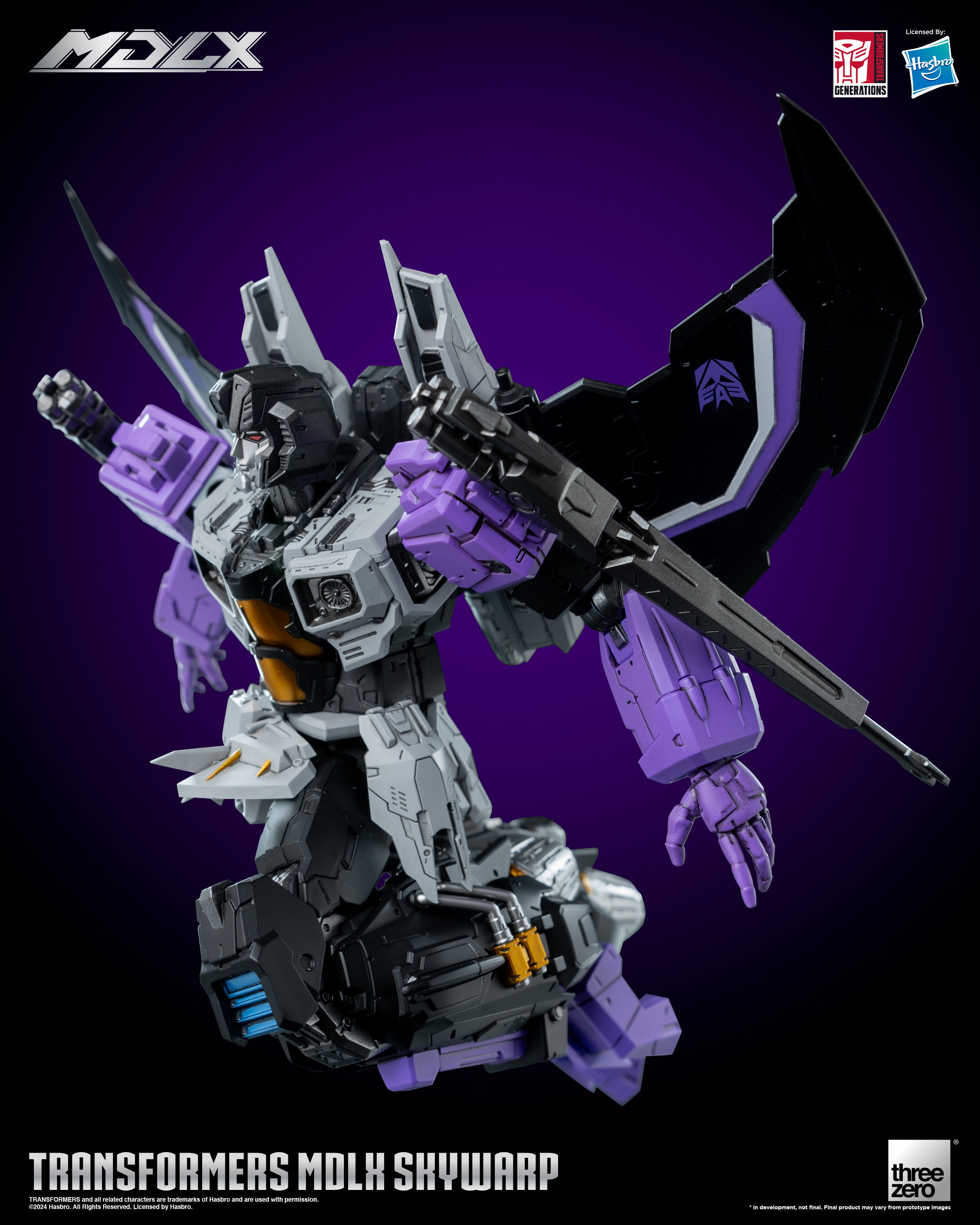 Threezero Transformers MDLX Skywarp、mySite、hgirdovlk